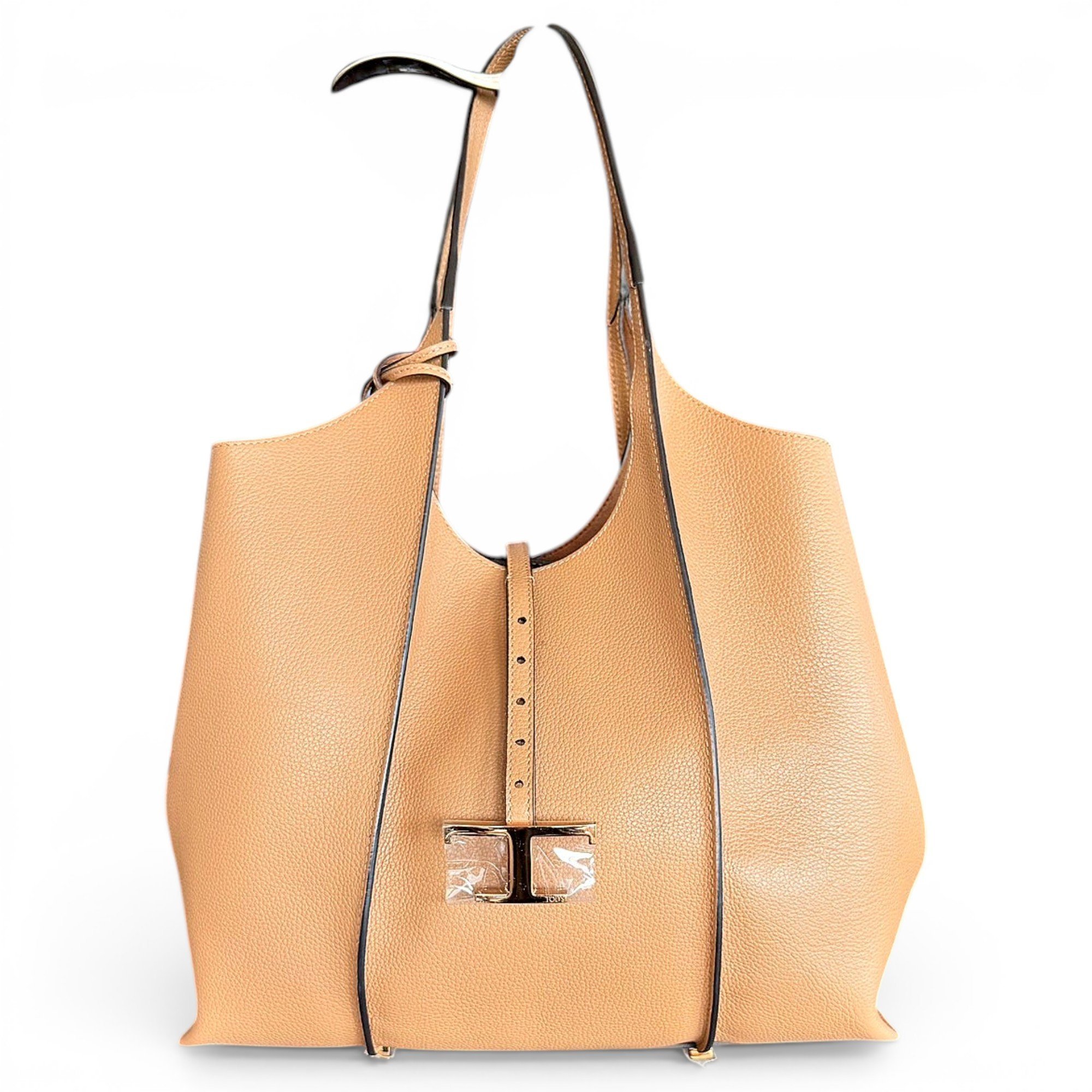 Leather tote