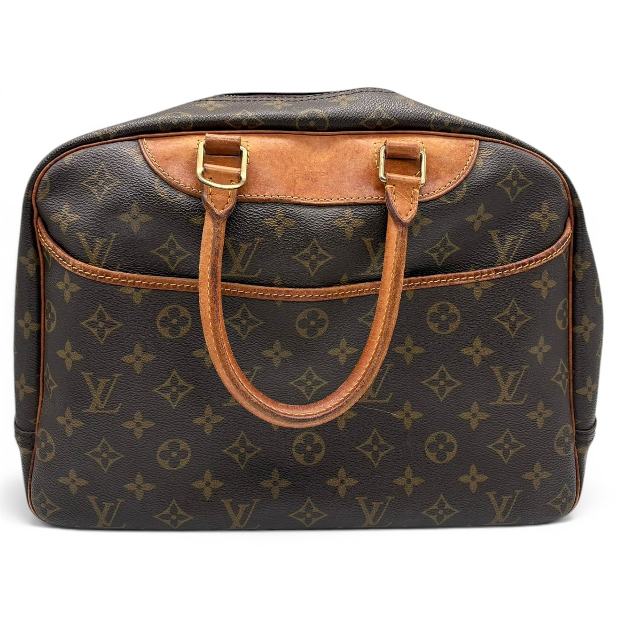 Deauville leather handbag