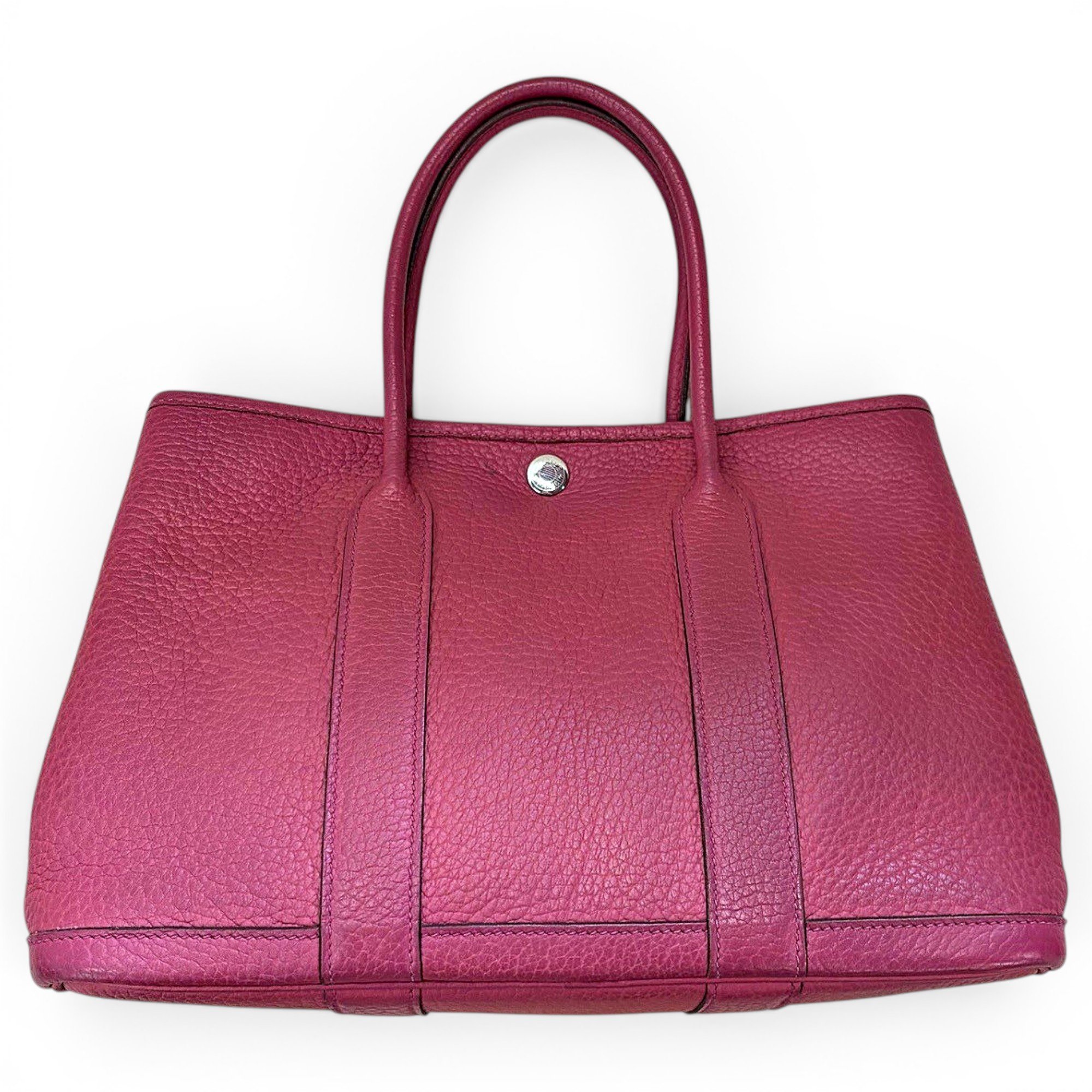 Garden Party leather handbag