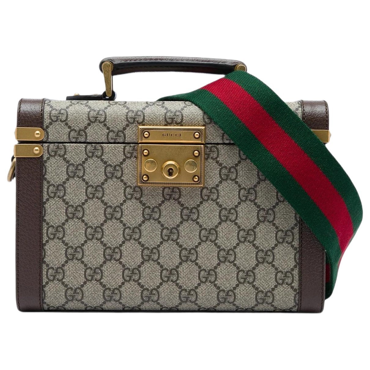 Gucci B cloth satchel