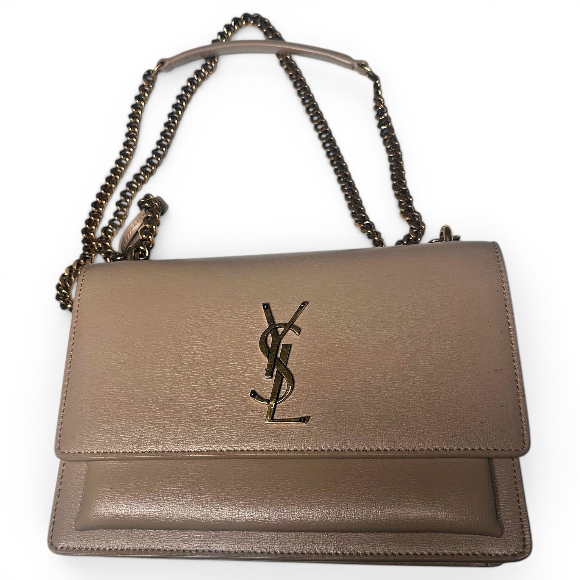 Sunset leather handbag