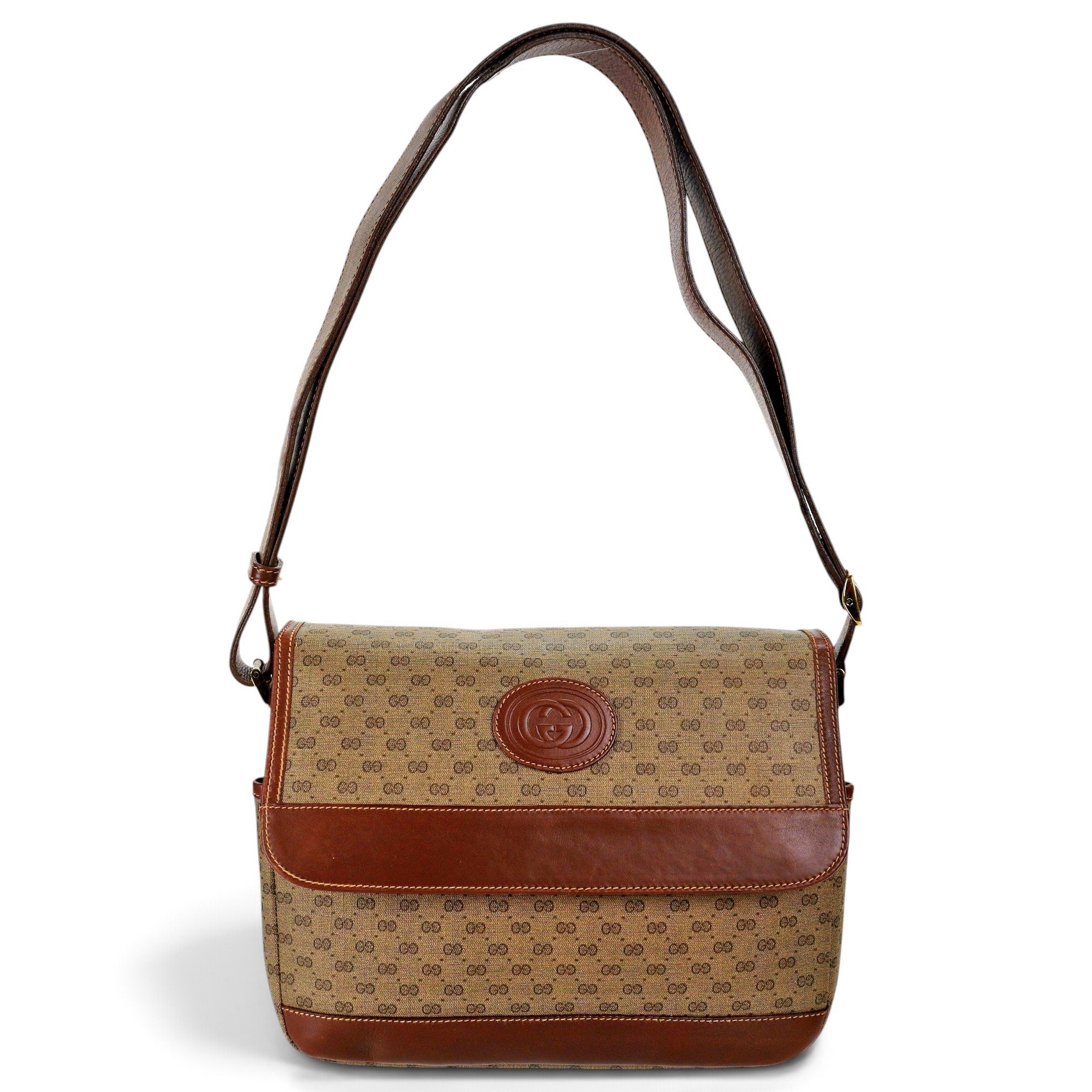 Leather crossbody bag