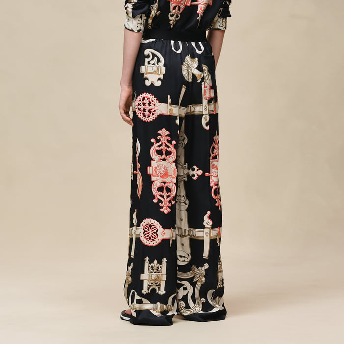 Noir "Ferronnerie Remix" Pants