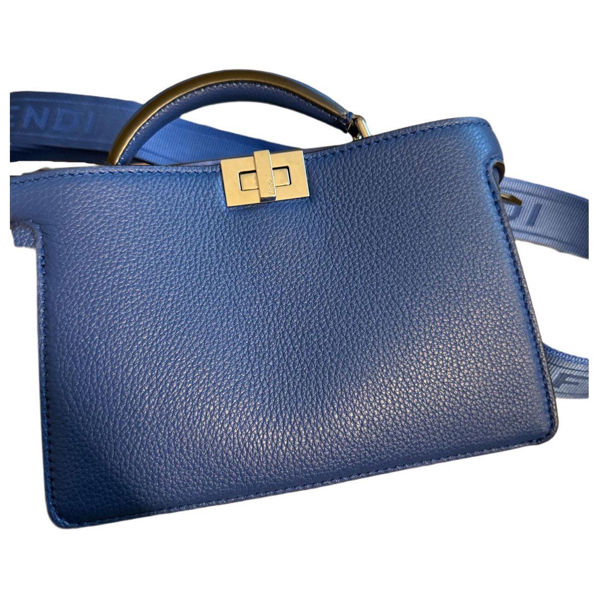 Fendi Peekaboo leather handbag
