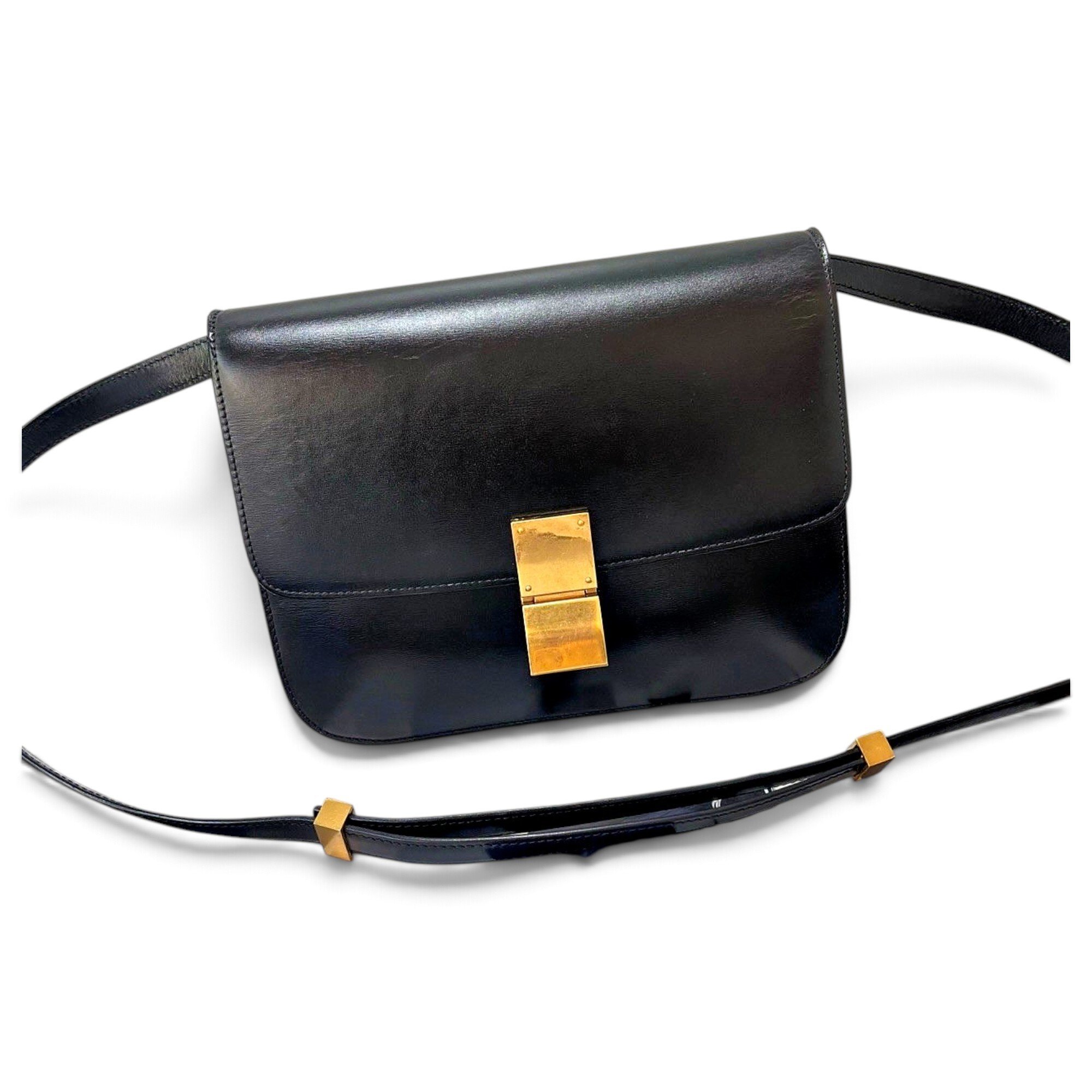 Classic leather handbag