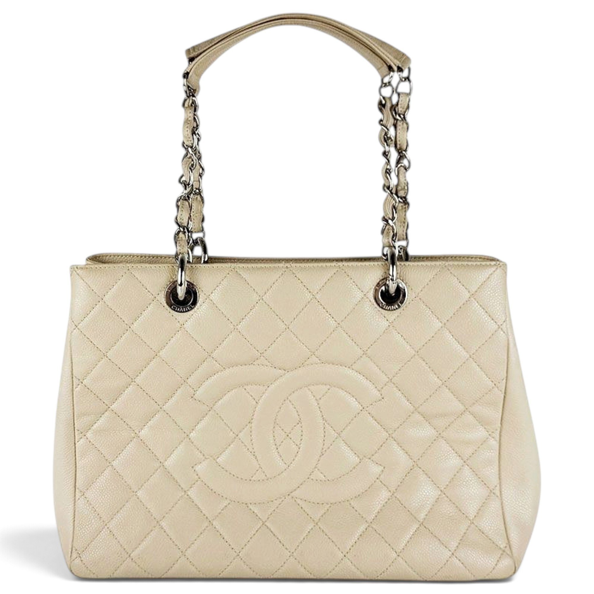 Grand shopping leather tote
