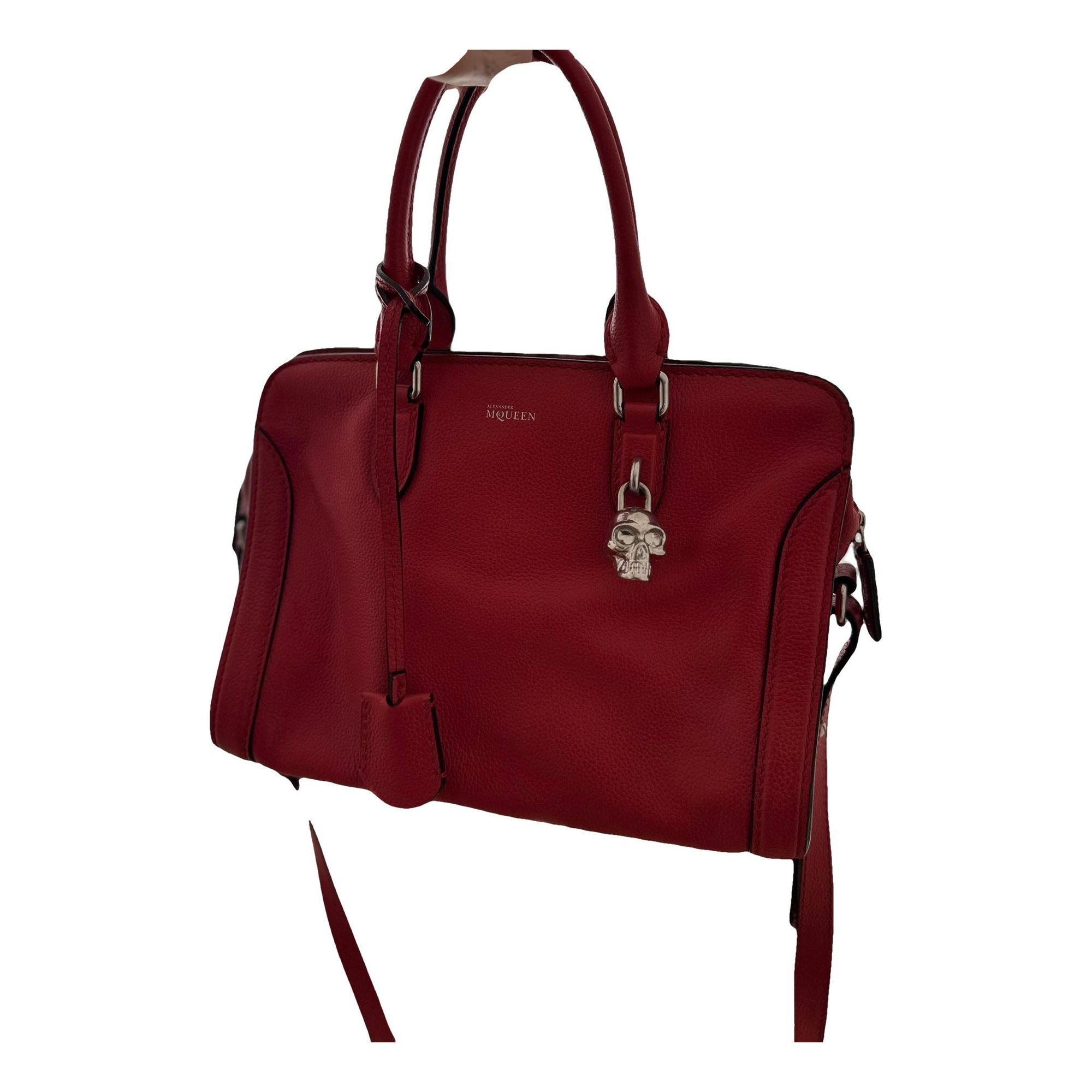 Alexander McQueen Zippé leather crossbody bag