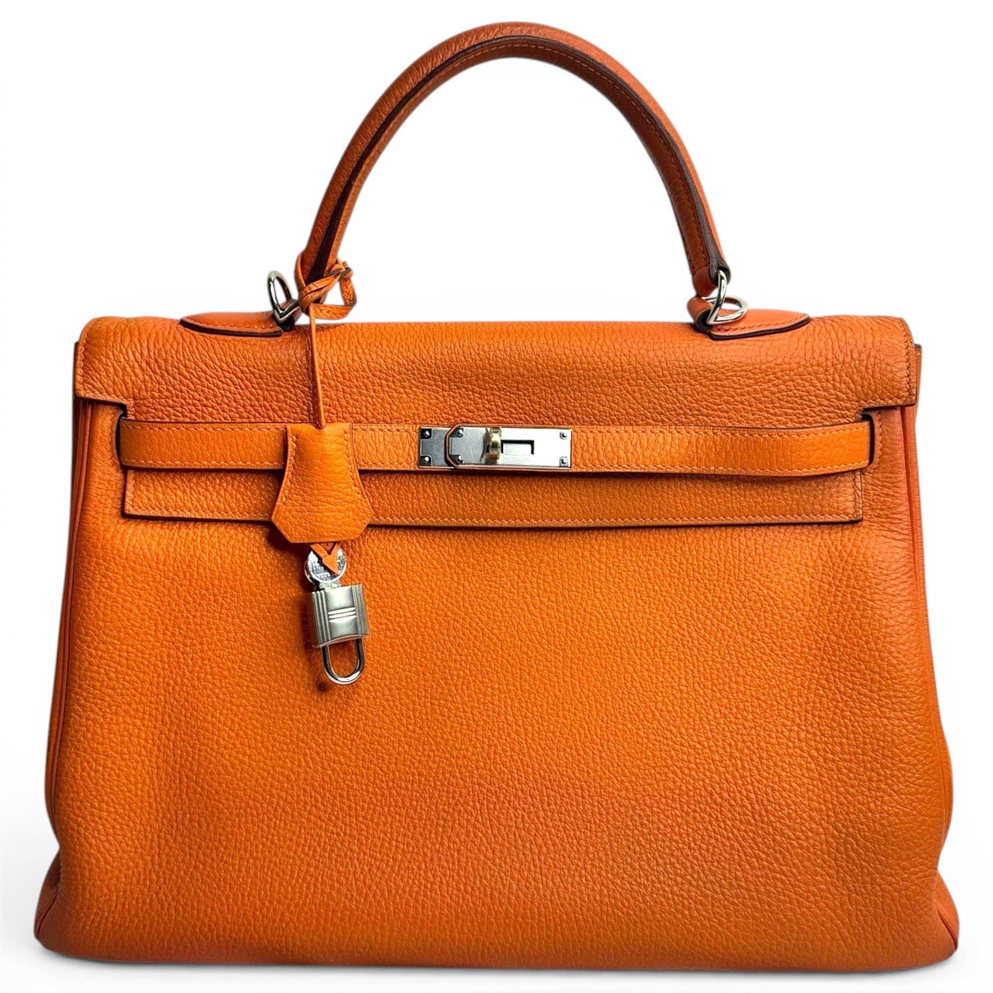 Kelly 35 leather handbag