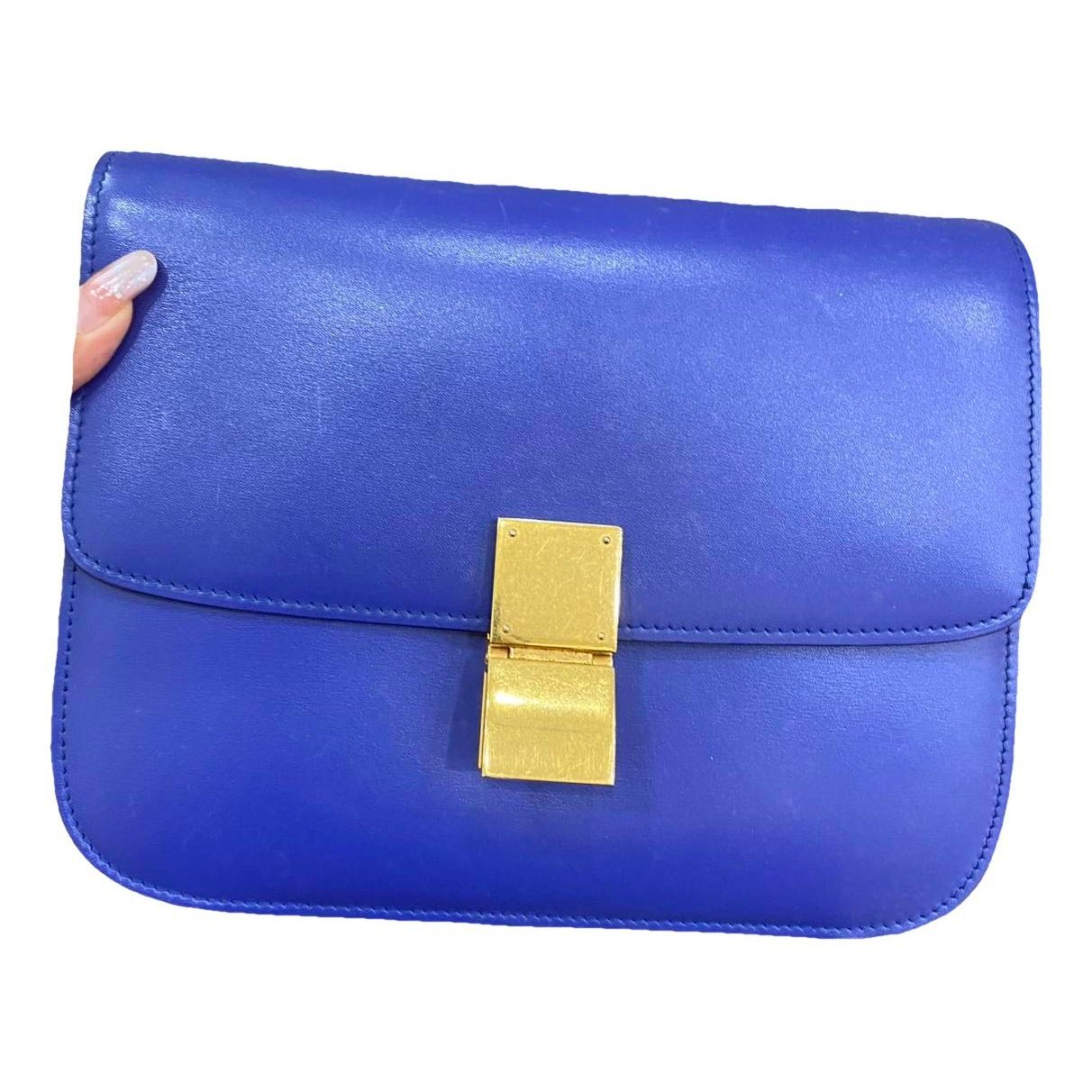 Classic leather crossbody bag