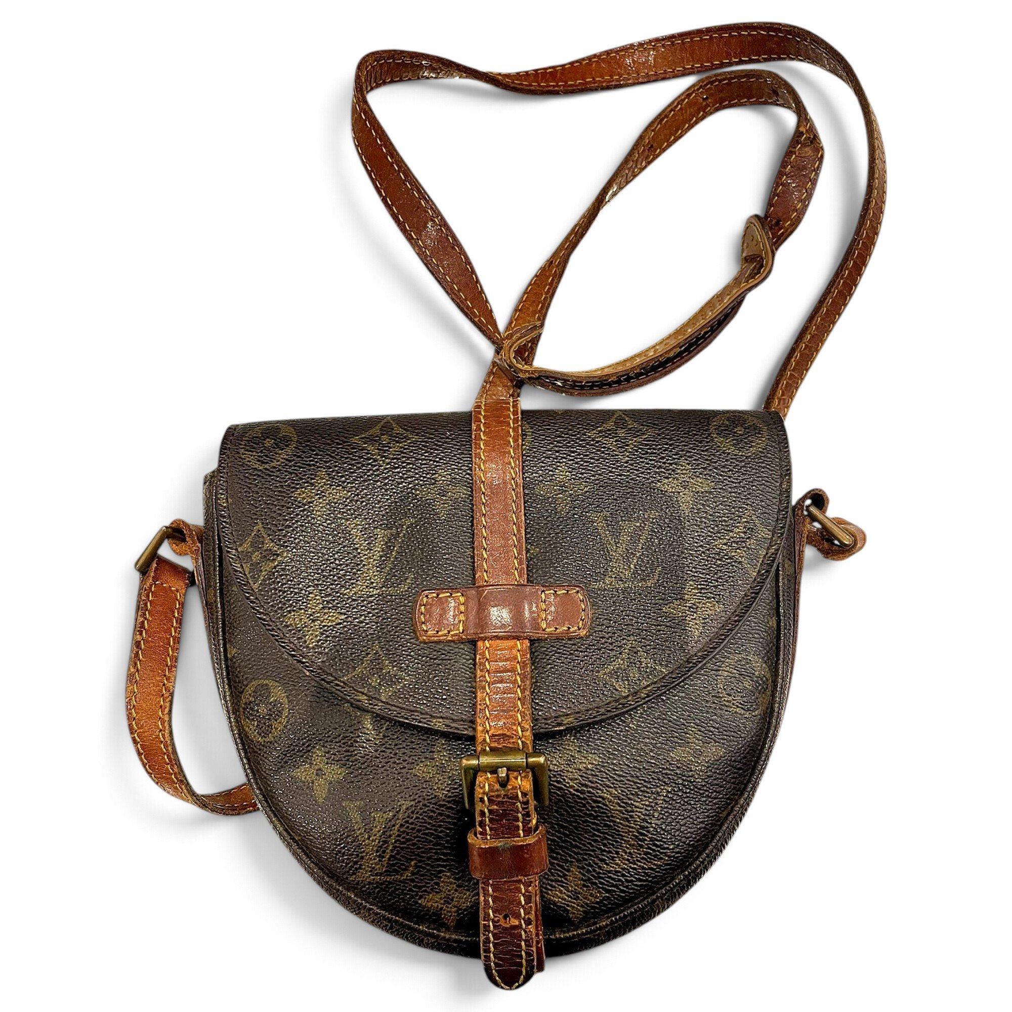 Chantilly leather crossbody bag