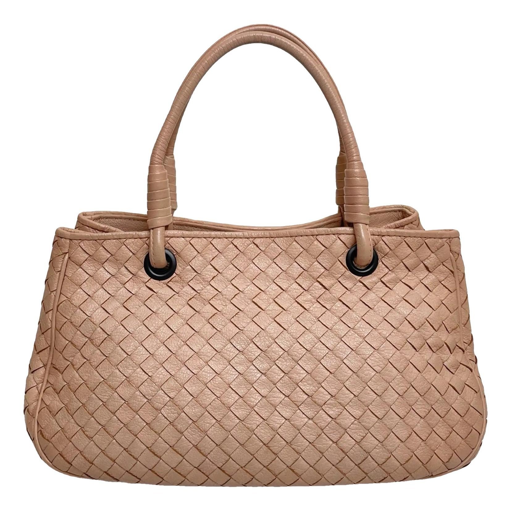 Parachute leather handbag