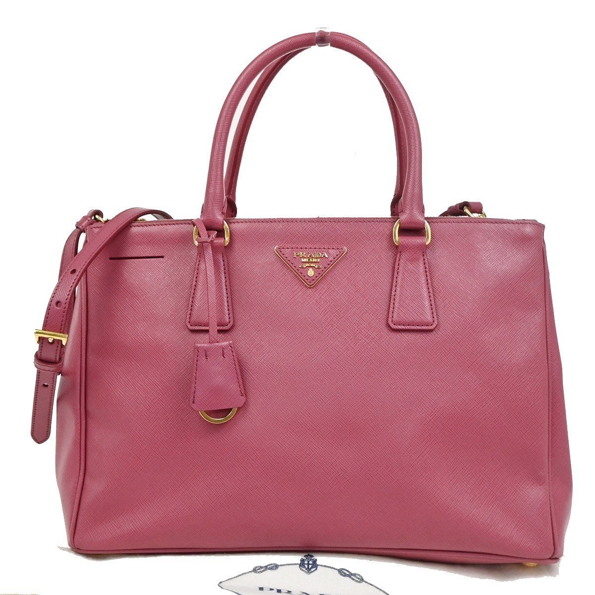 Leather tote