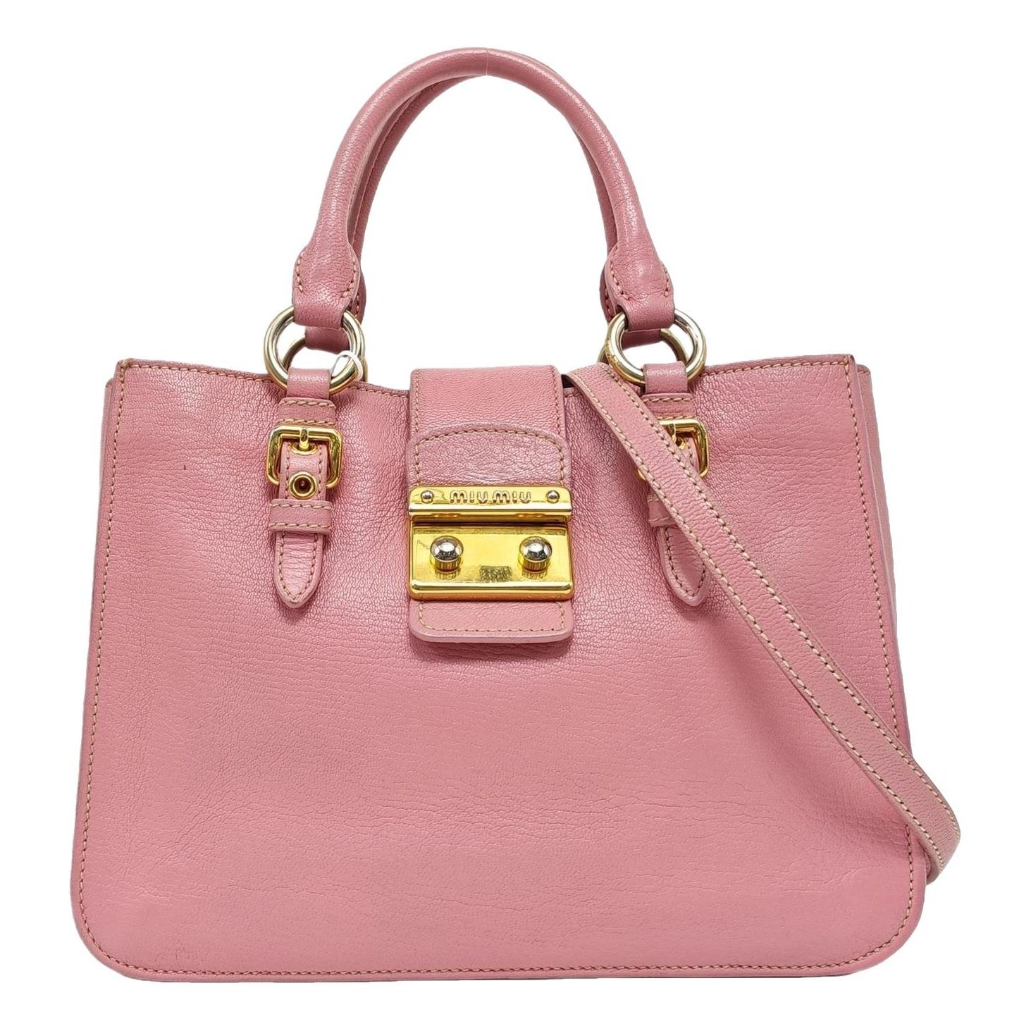 Leather handbag