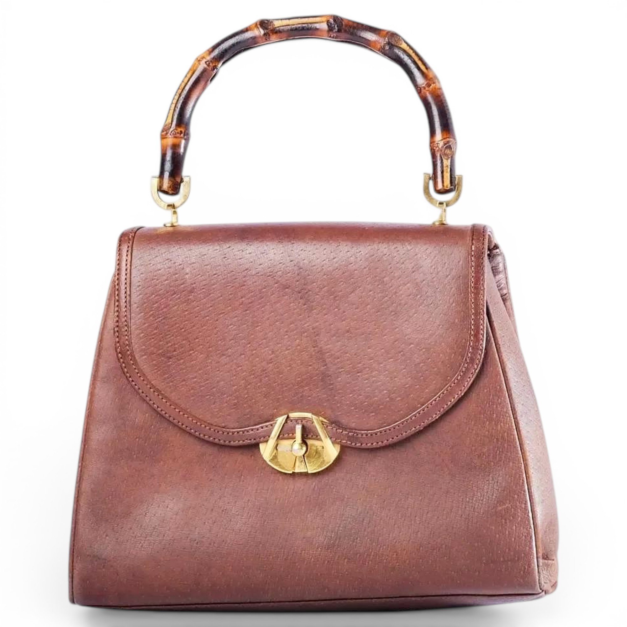 Bamboo leather bag