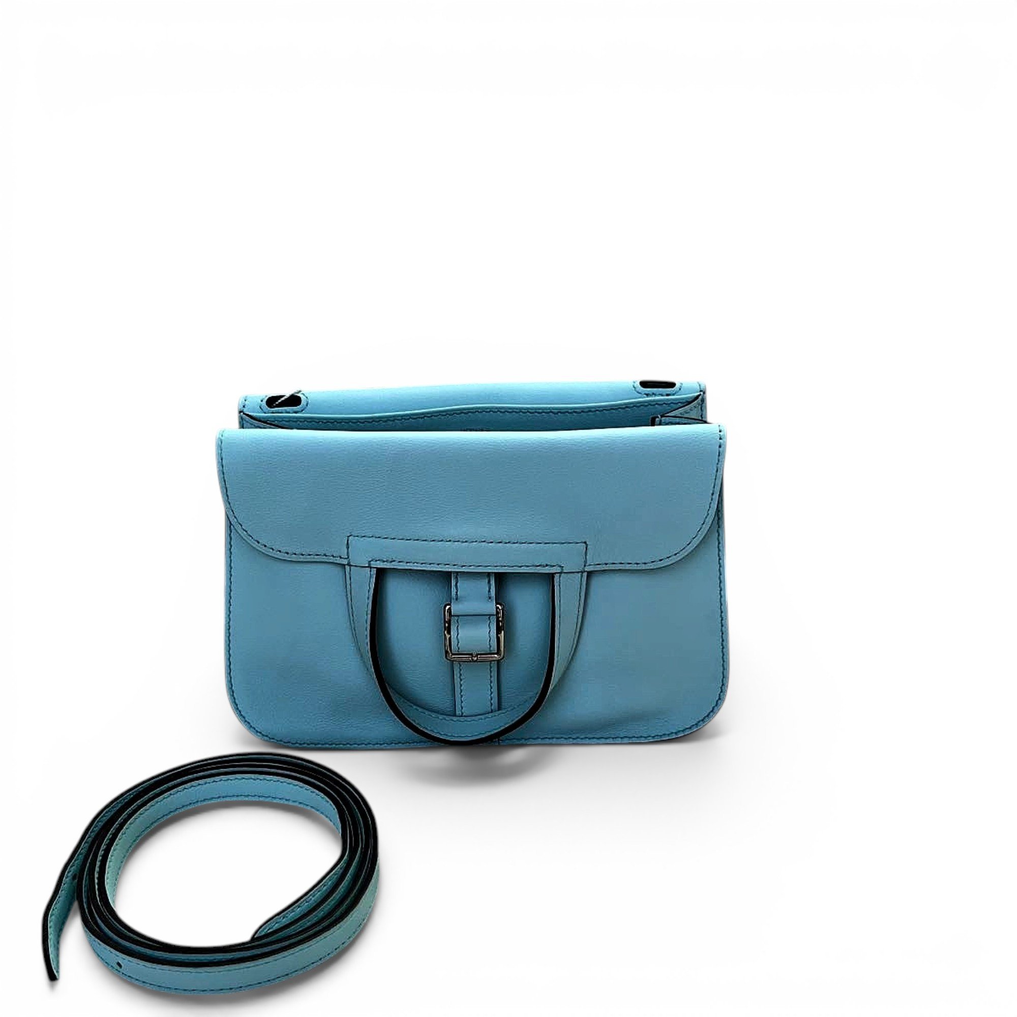 Halzan leather handbag