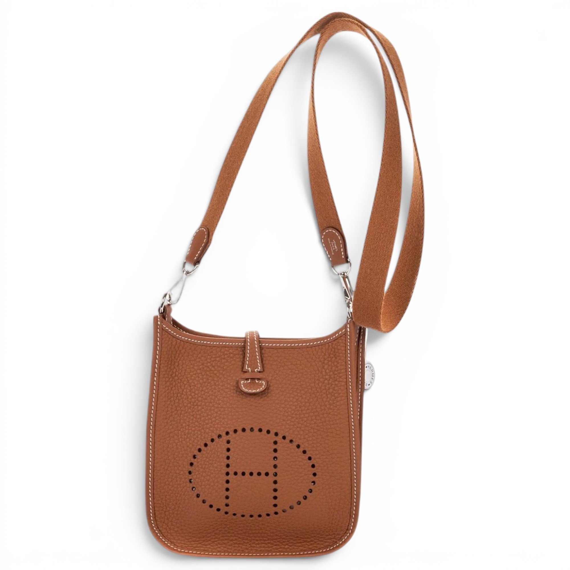 Evelyne leather crossbody bag