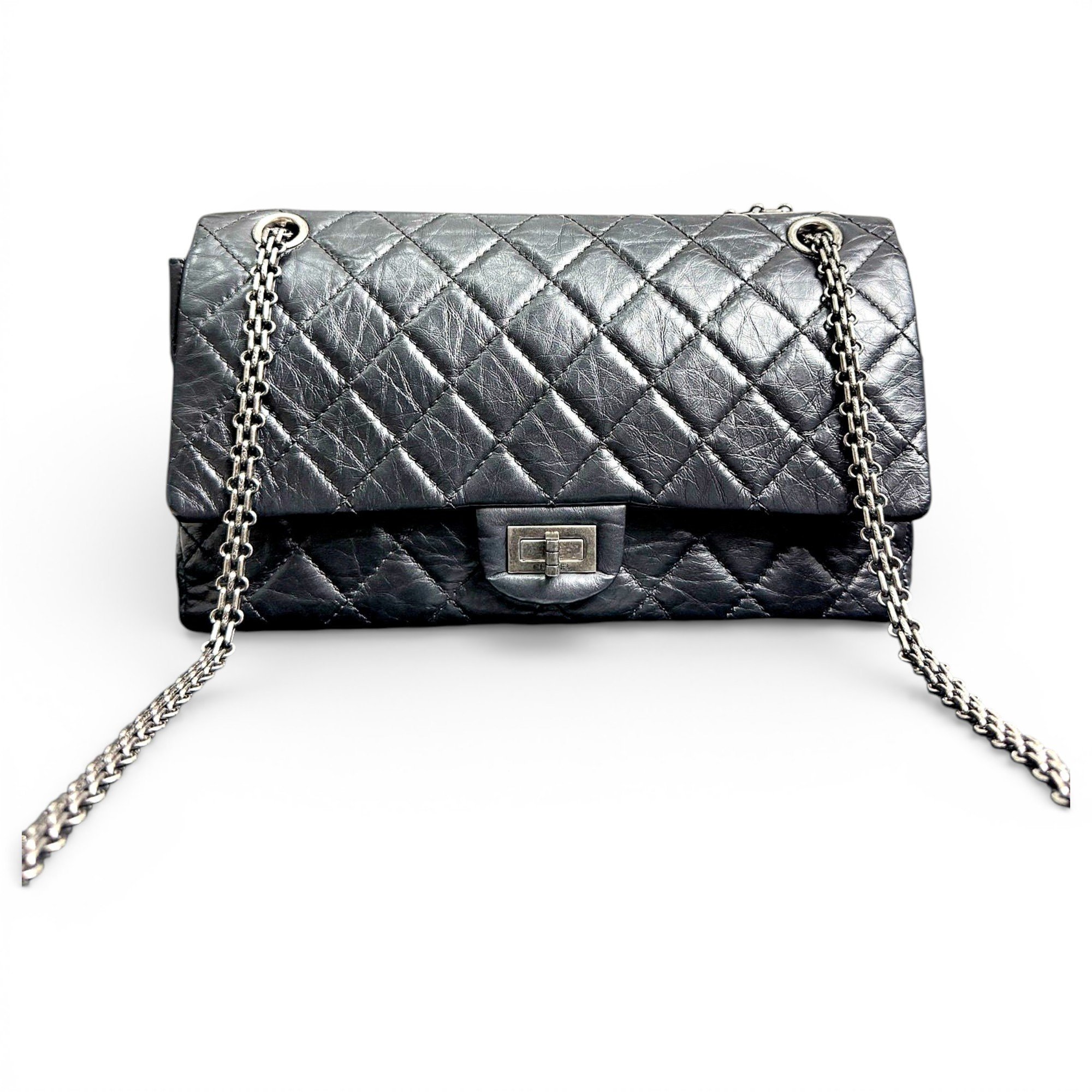 2.55 leather handbag