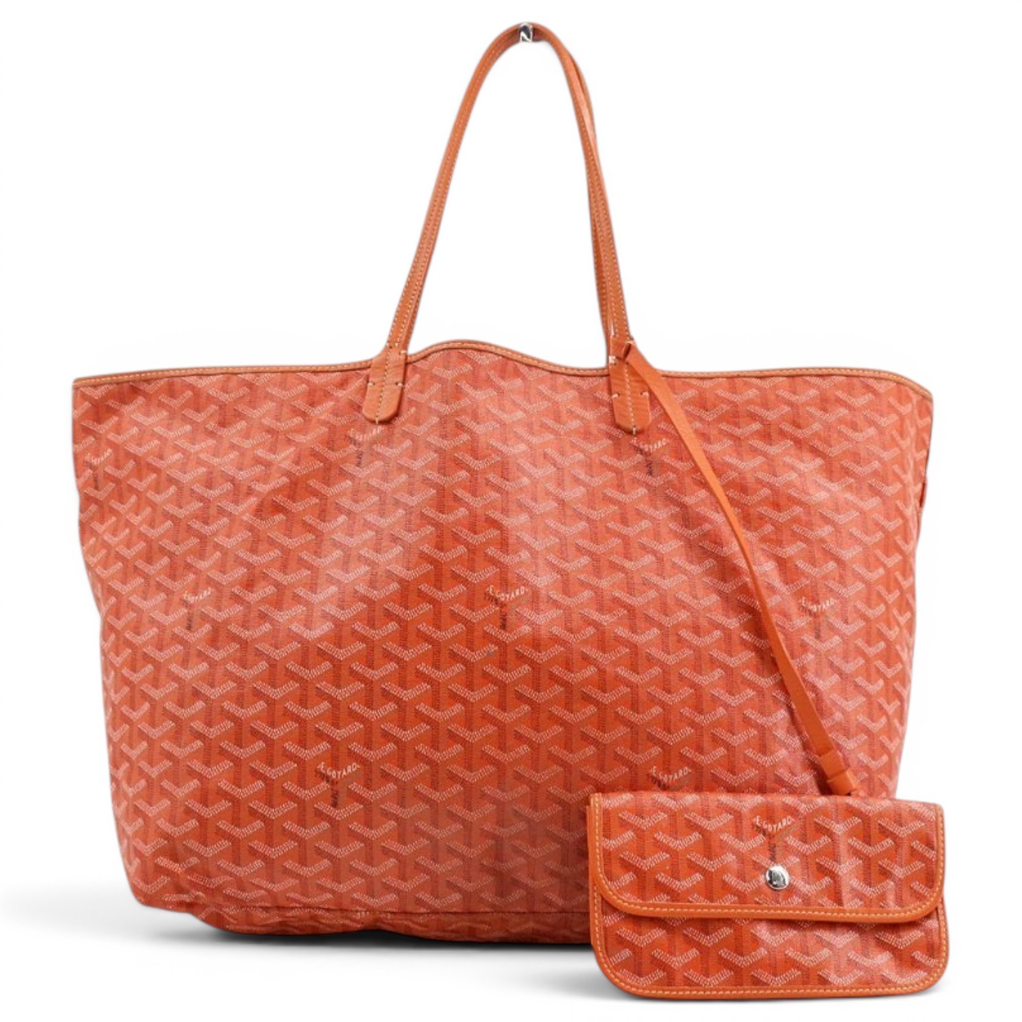 Goyard Saint-Louis silk tote