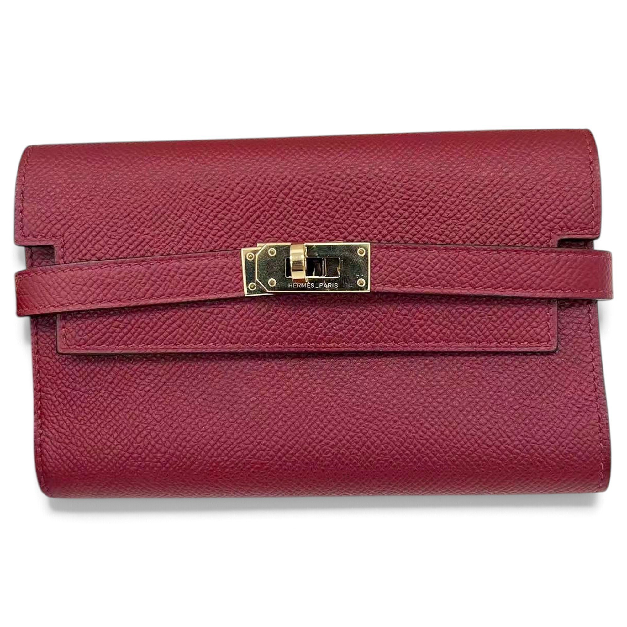 Kelly to go leather clutch bag