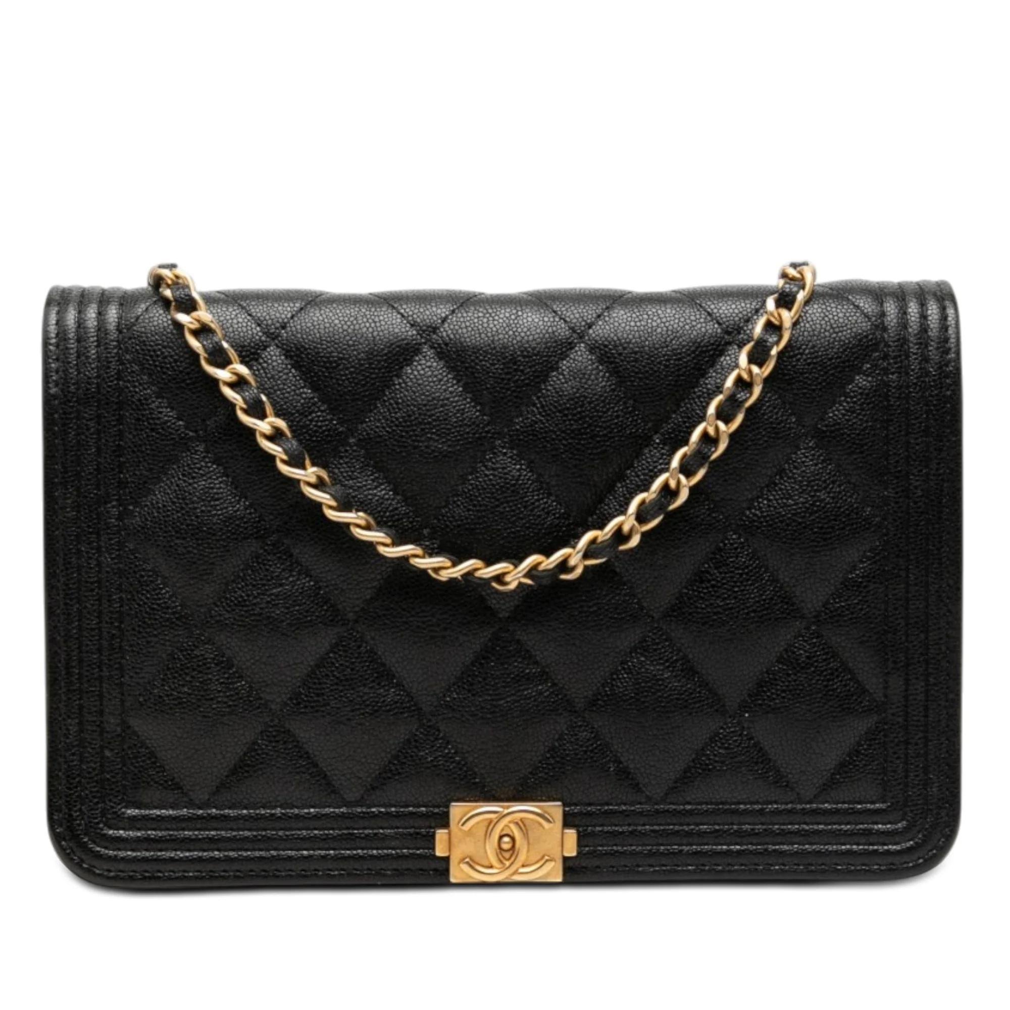 Boy leather crossbody bag