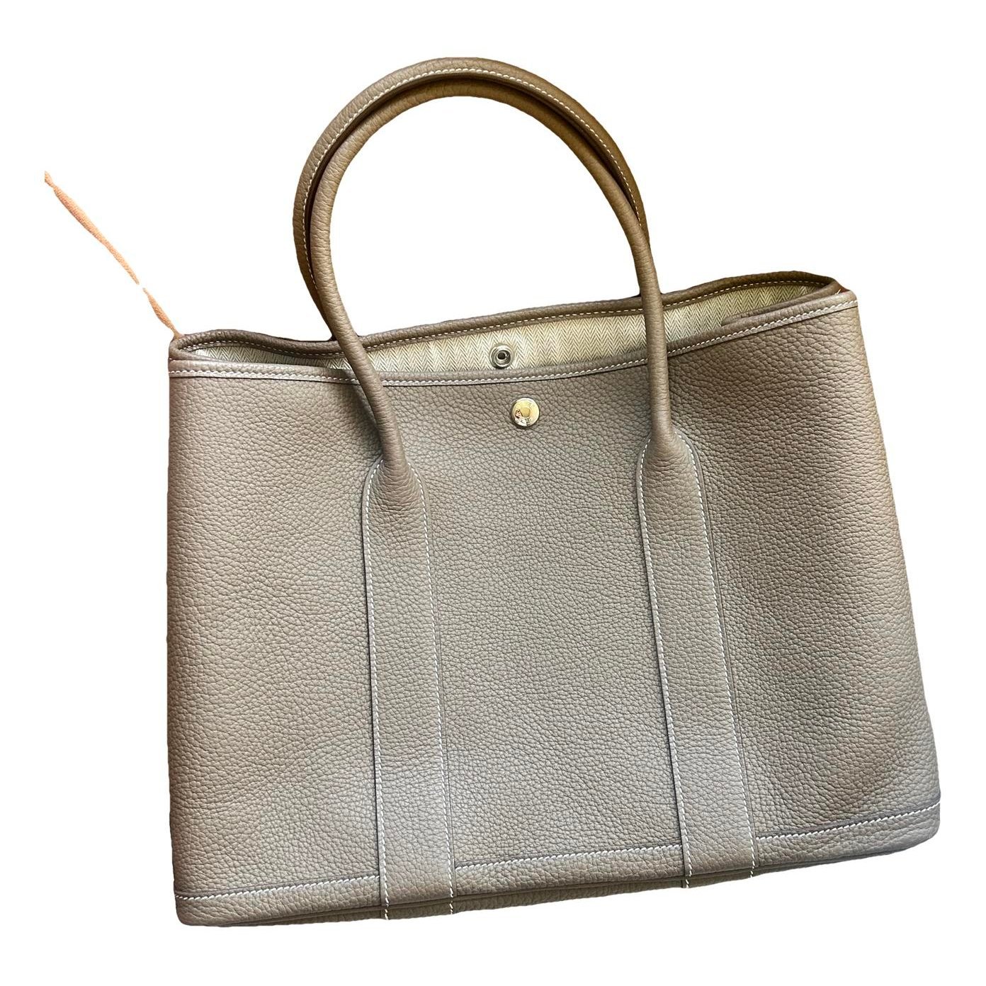 Garden Party leather tote