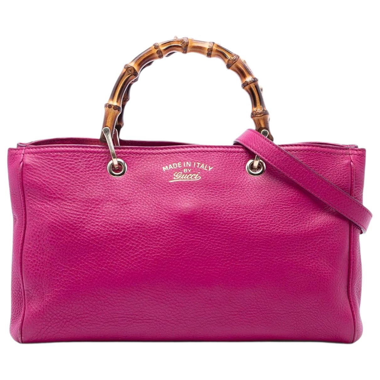 Bamboo leather satchel