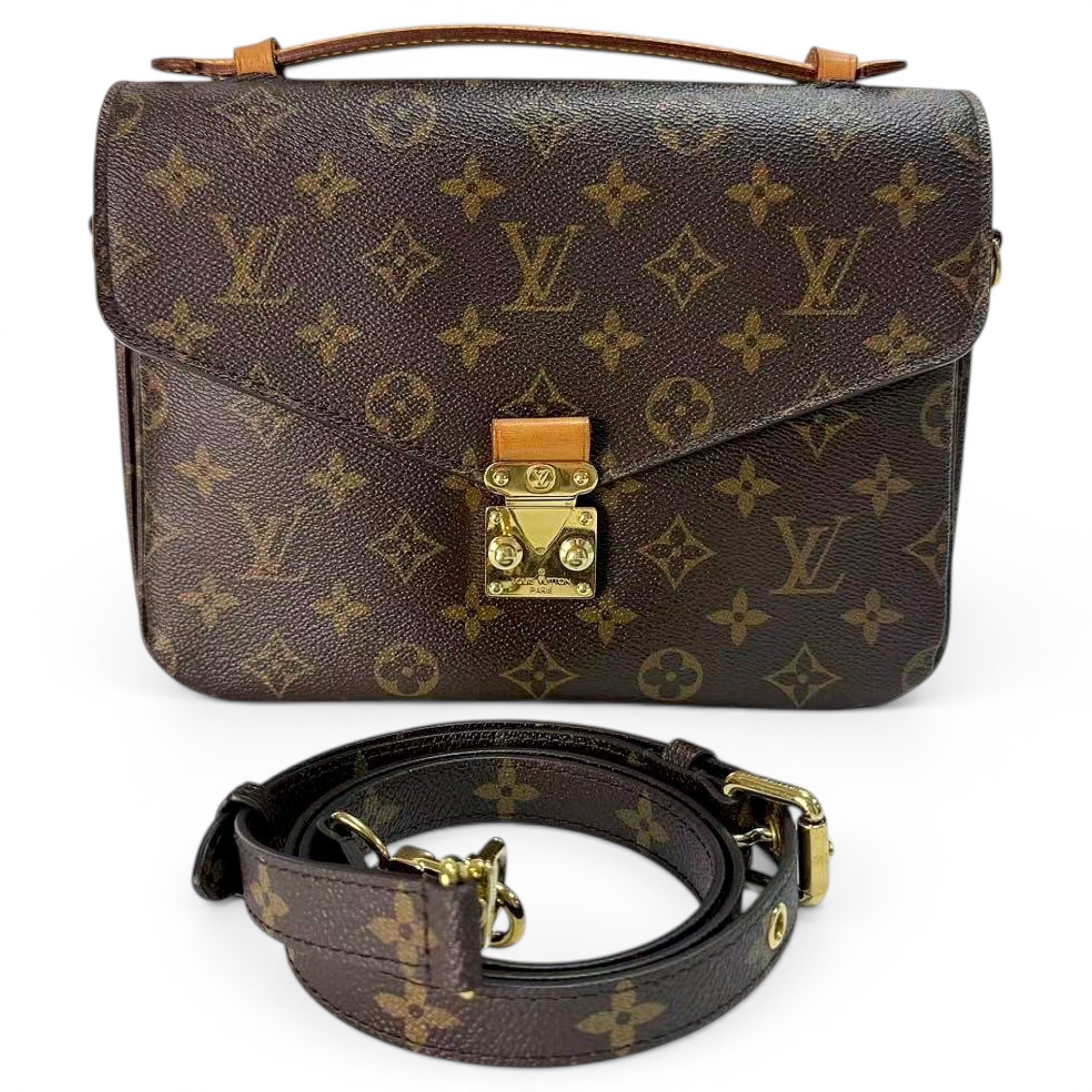 Metis leather crossbody bag