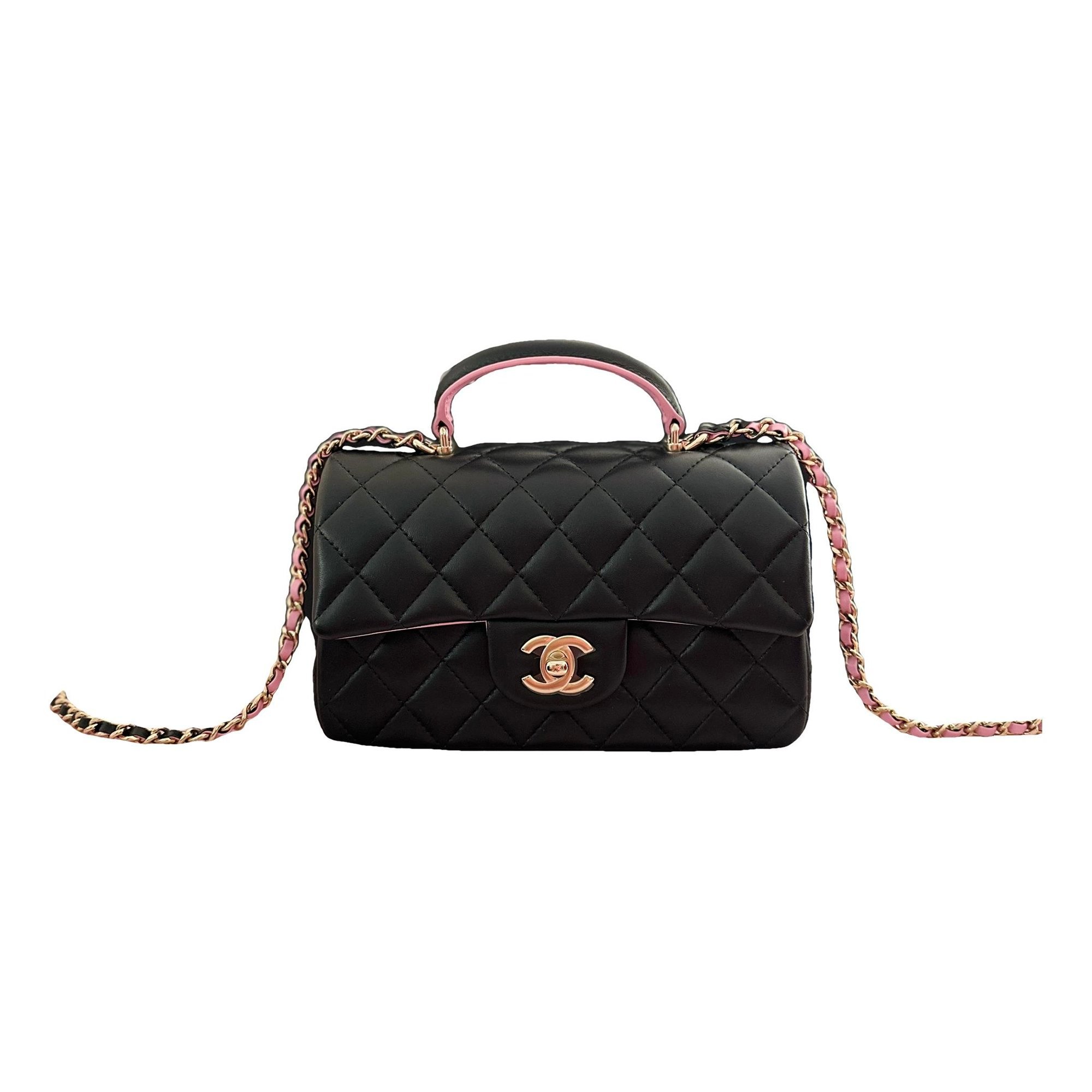 Timeless Classique Top Handle leather handbag