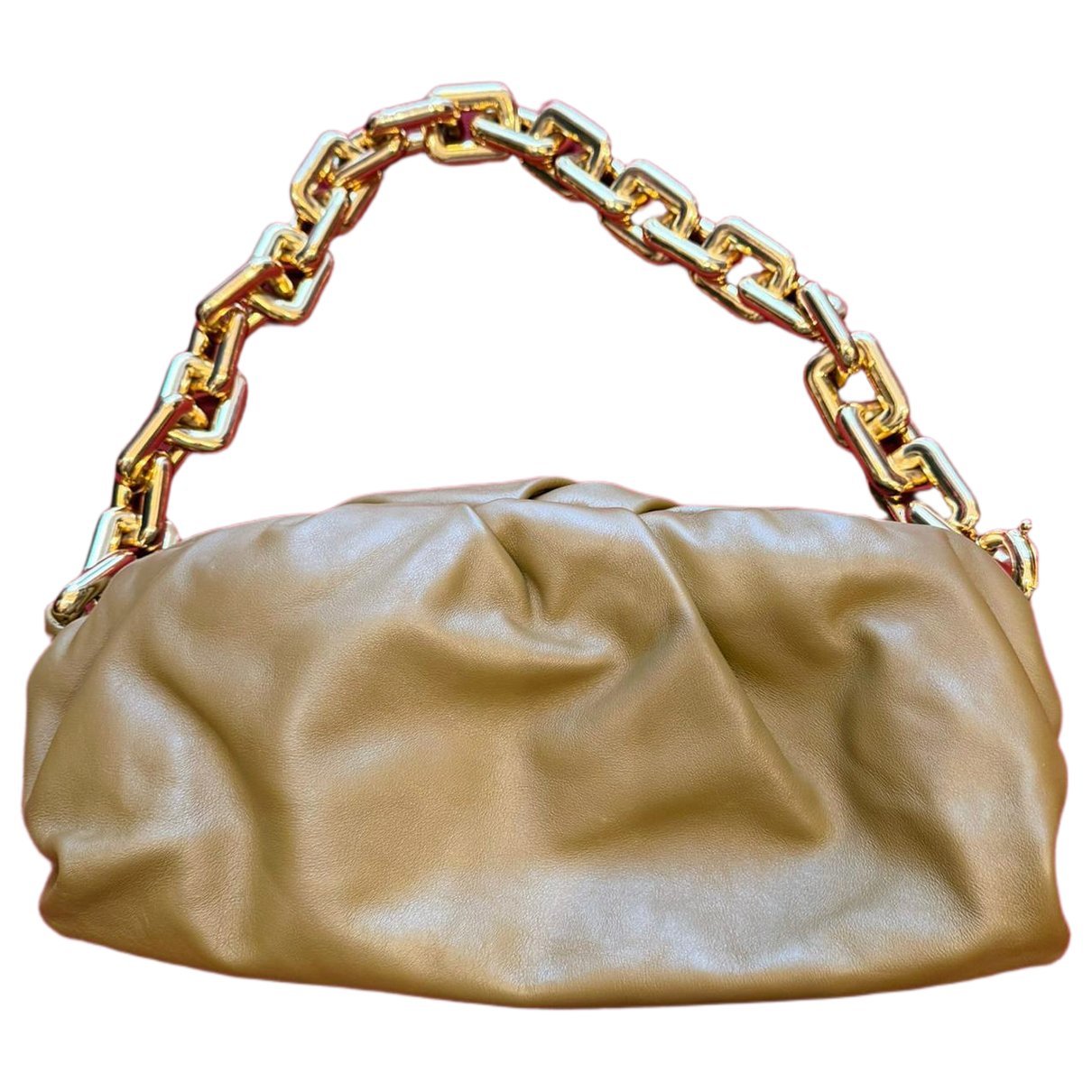 Chain Pouch leather handbag