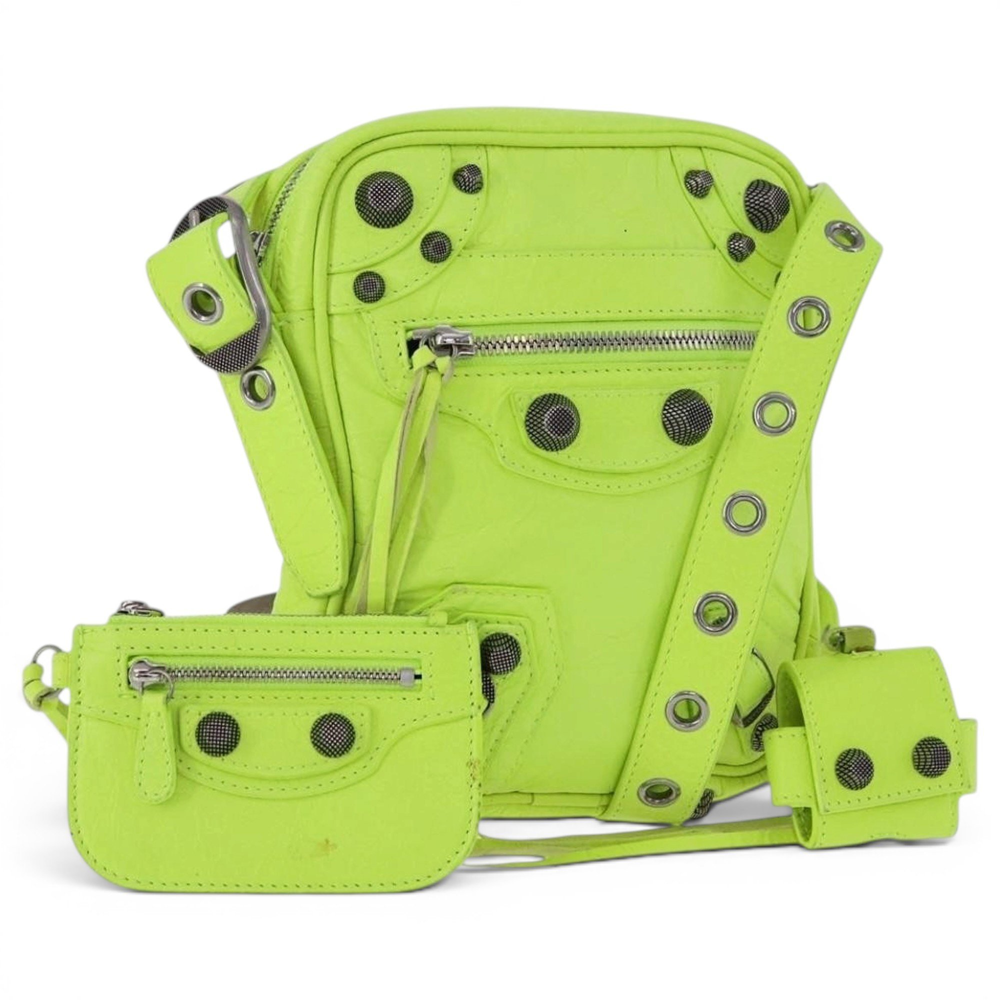 Le Cagole leather handbag