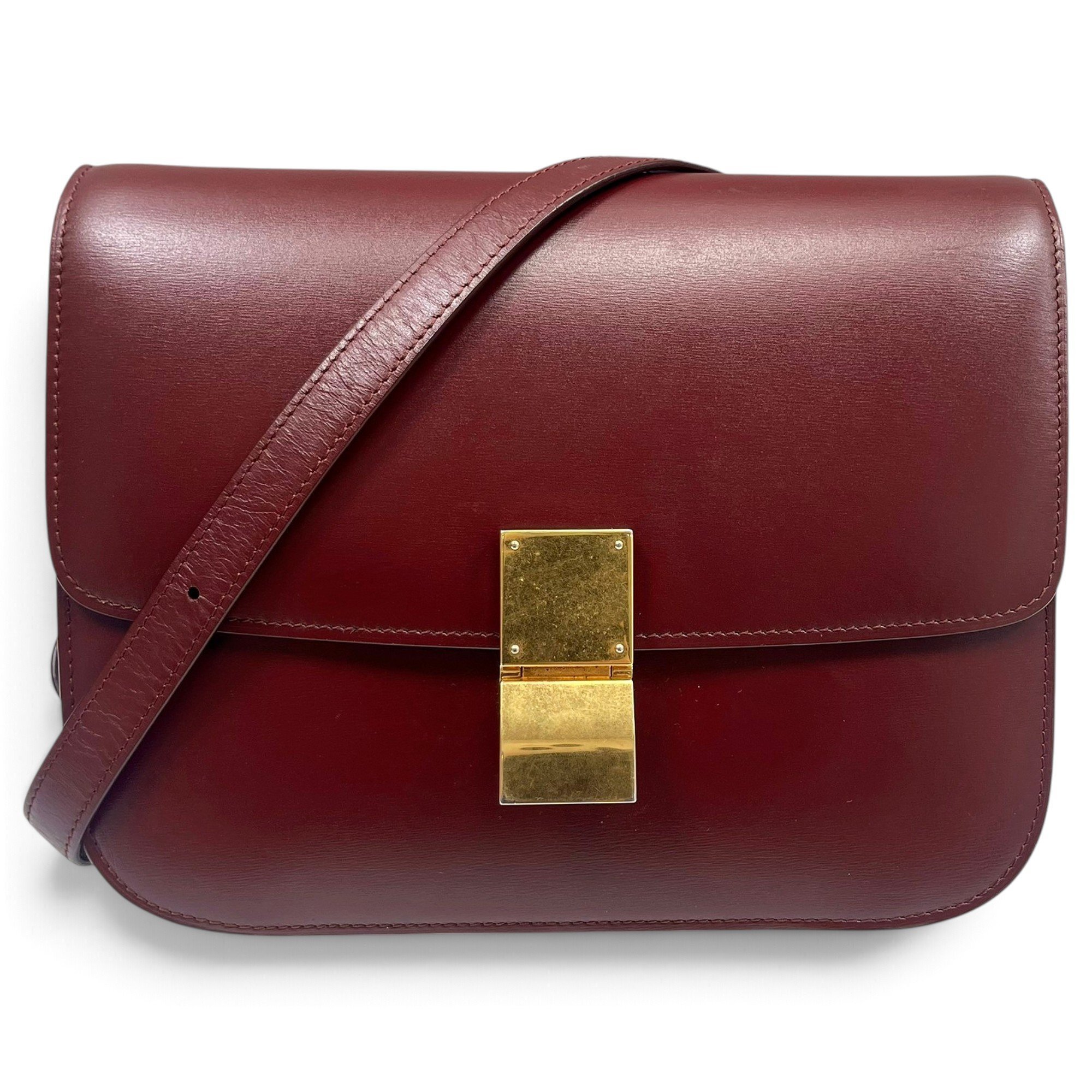 Classic leather handbag