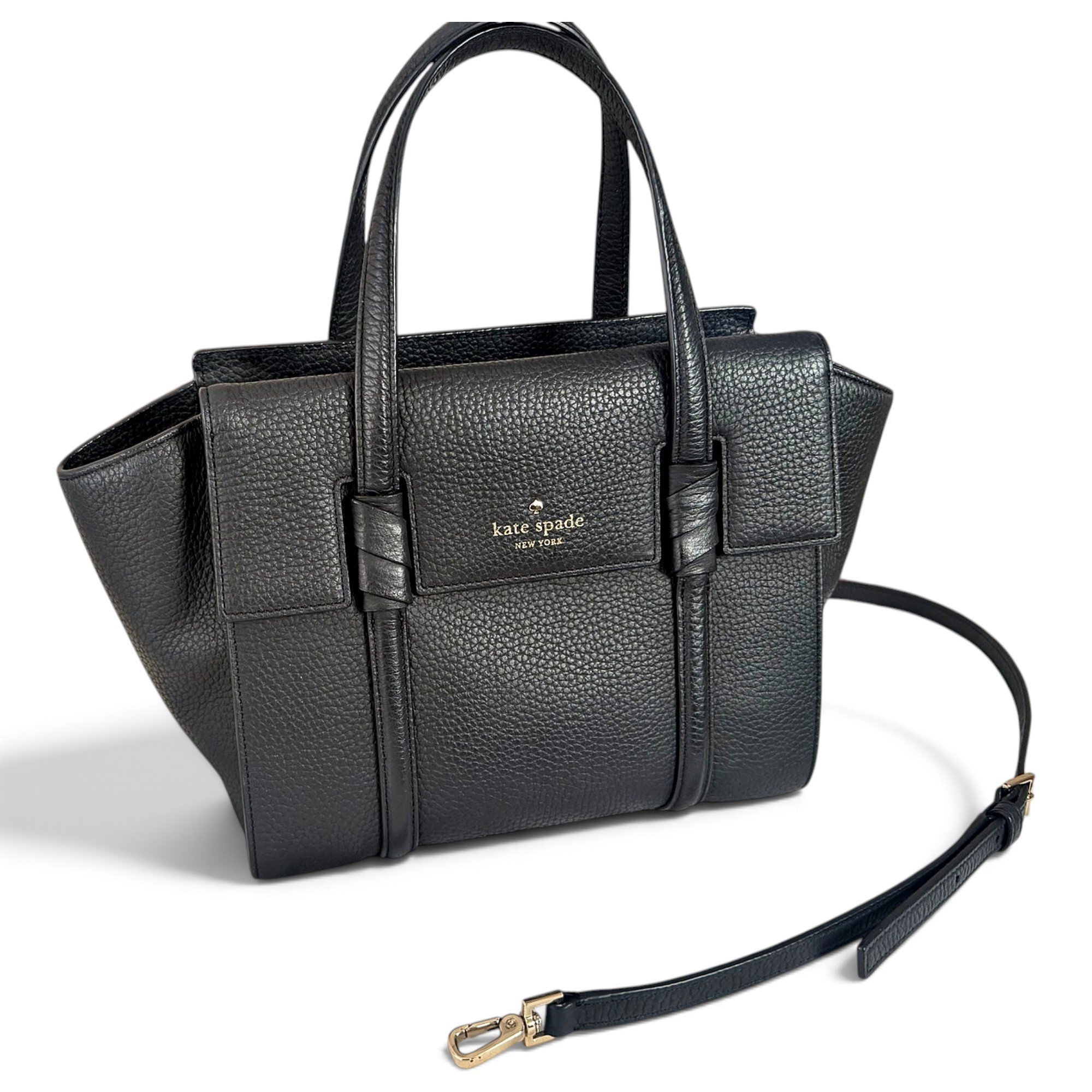 Leather tote