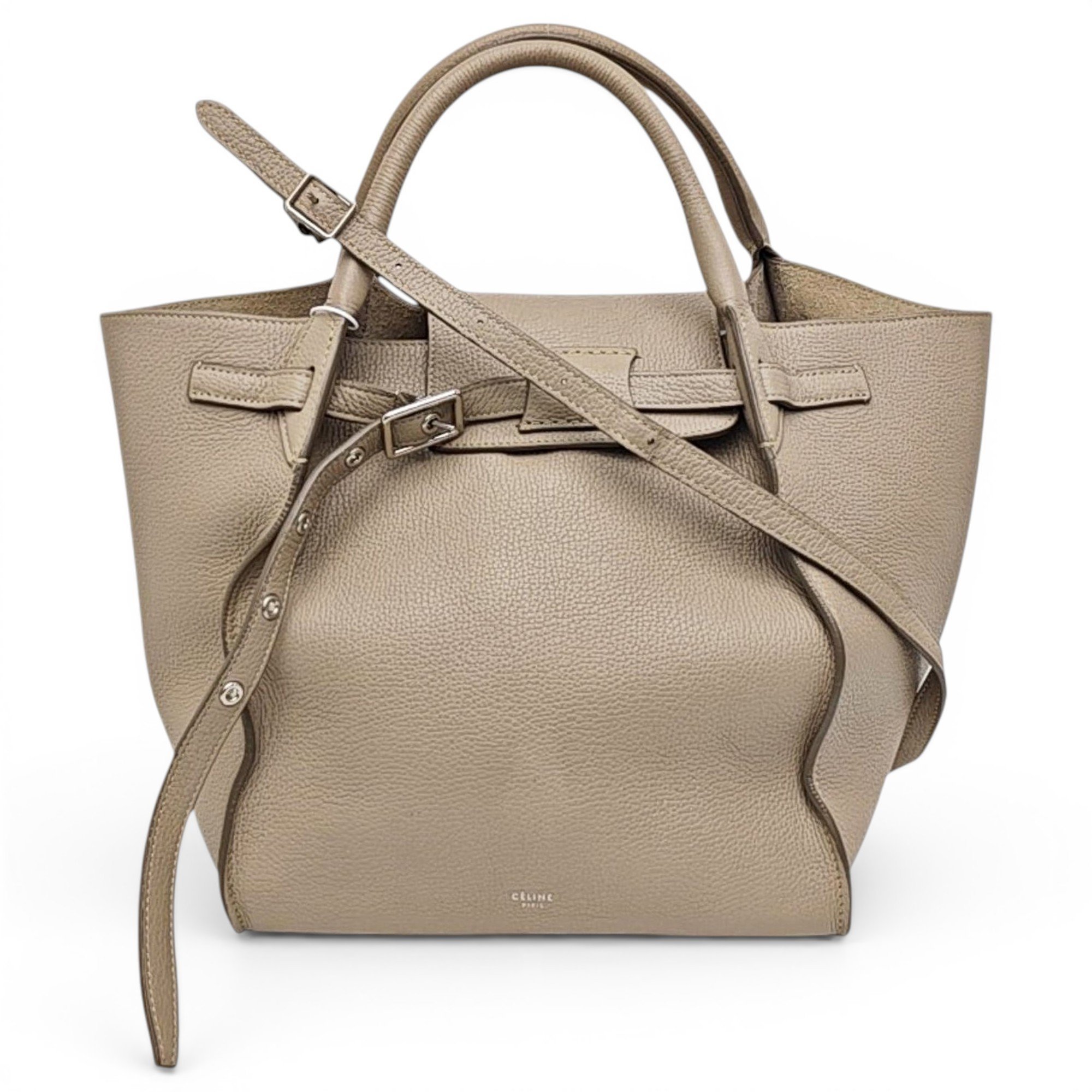 Big Bag leather handbag