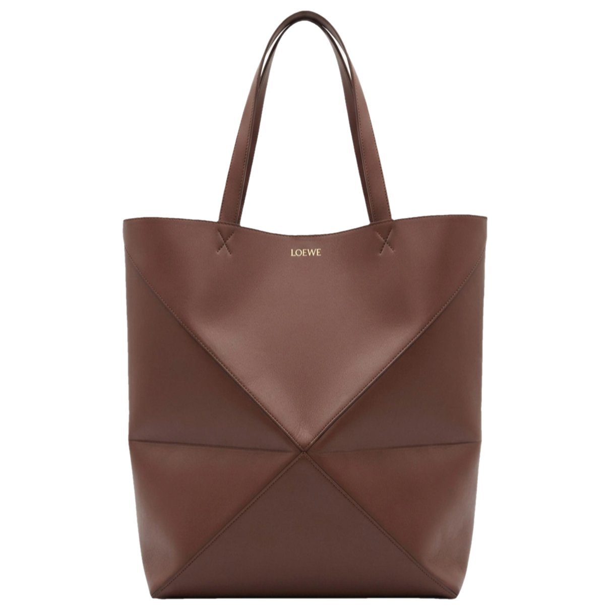 Puzzle Fold leather handbag