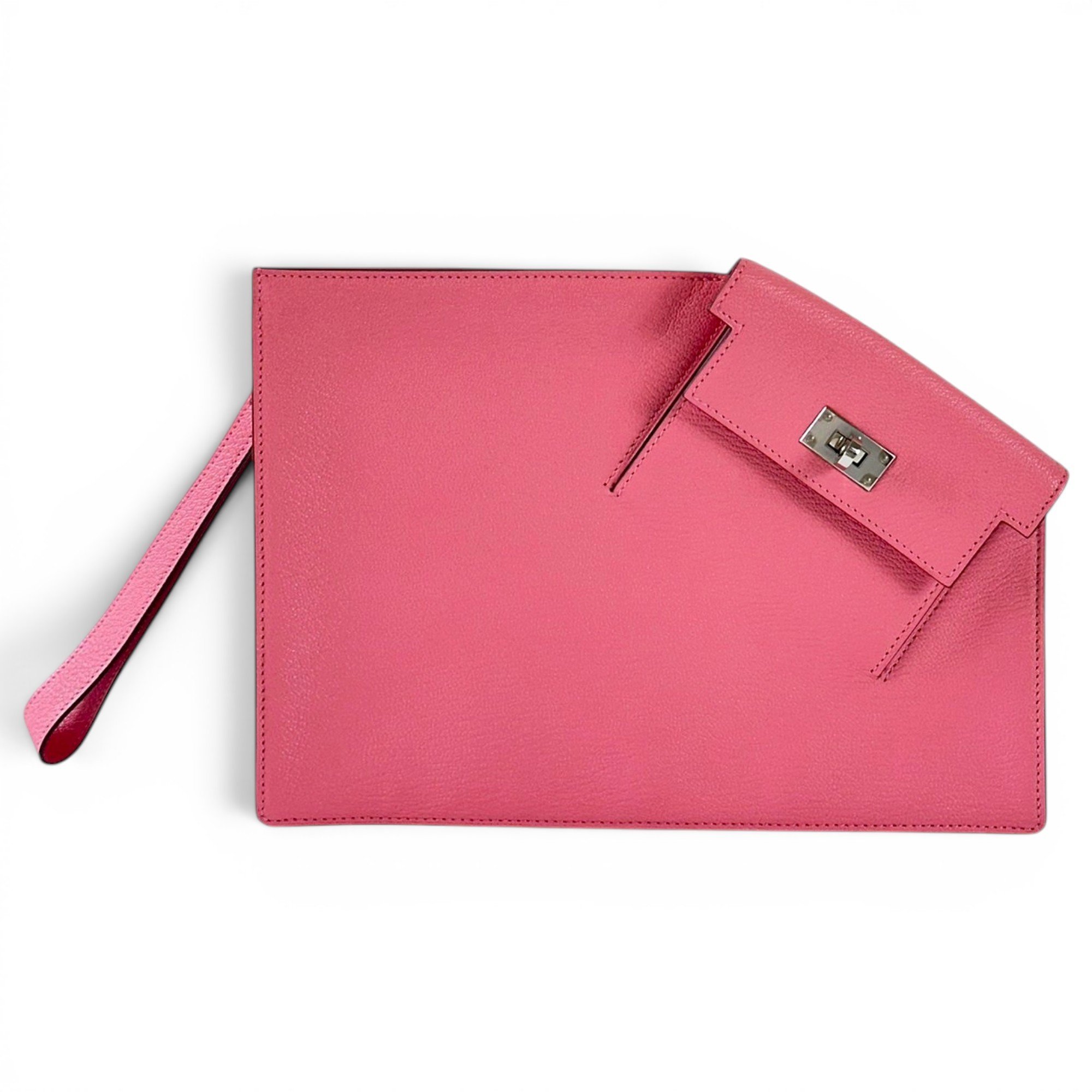 Kelly Pocket To Go leather clutch bag
