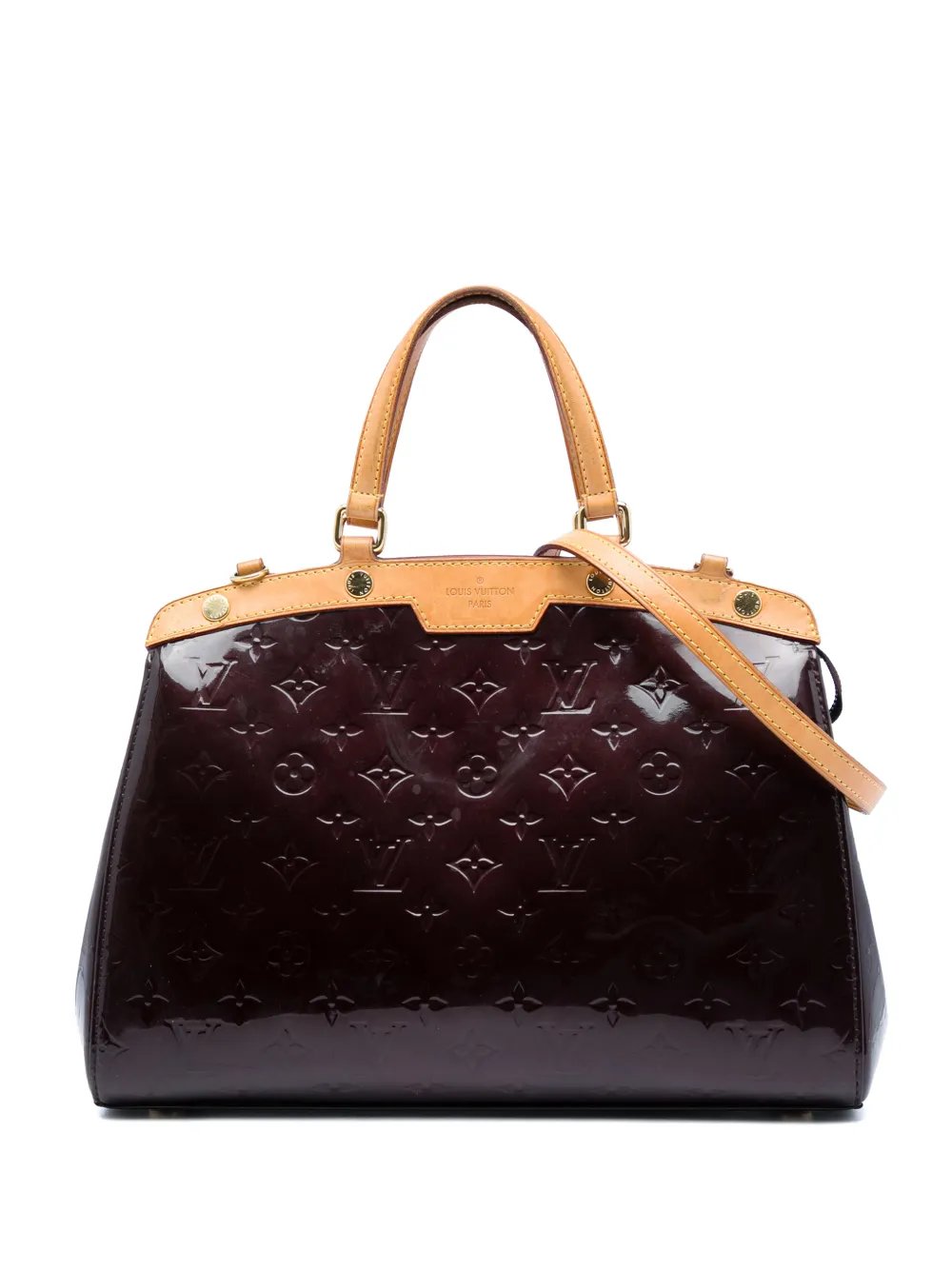 2013 Monogram Vernis Brea MM satchel