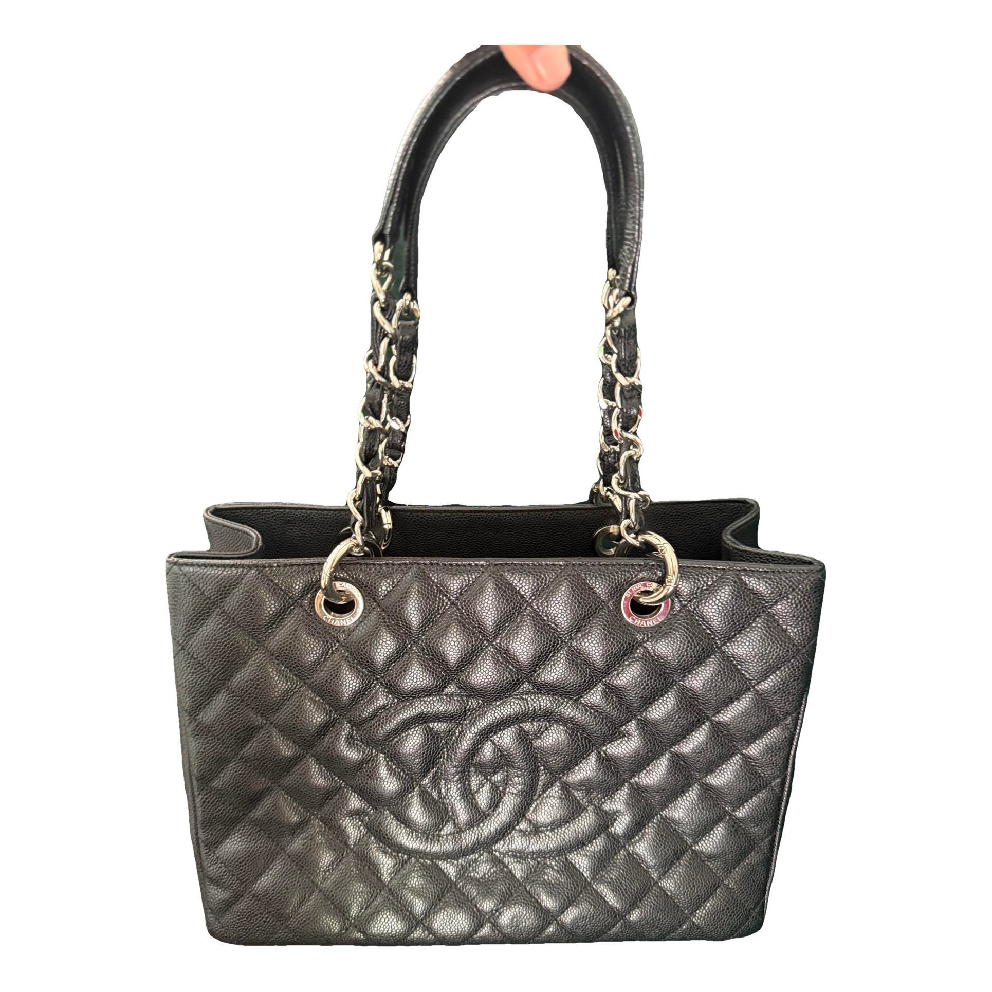 Grand shopping leather tote