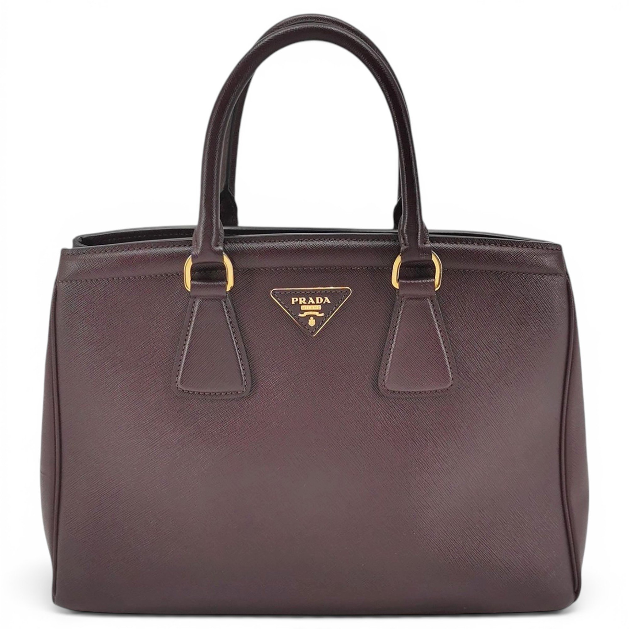 Leather tote