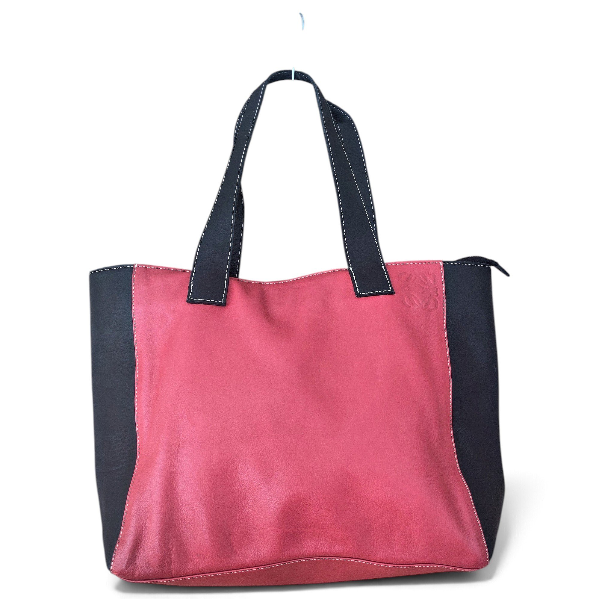 Leather tote