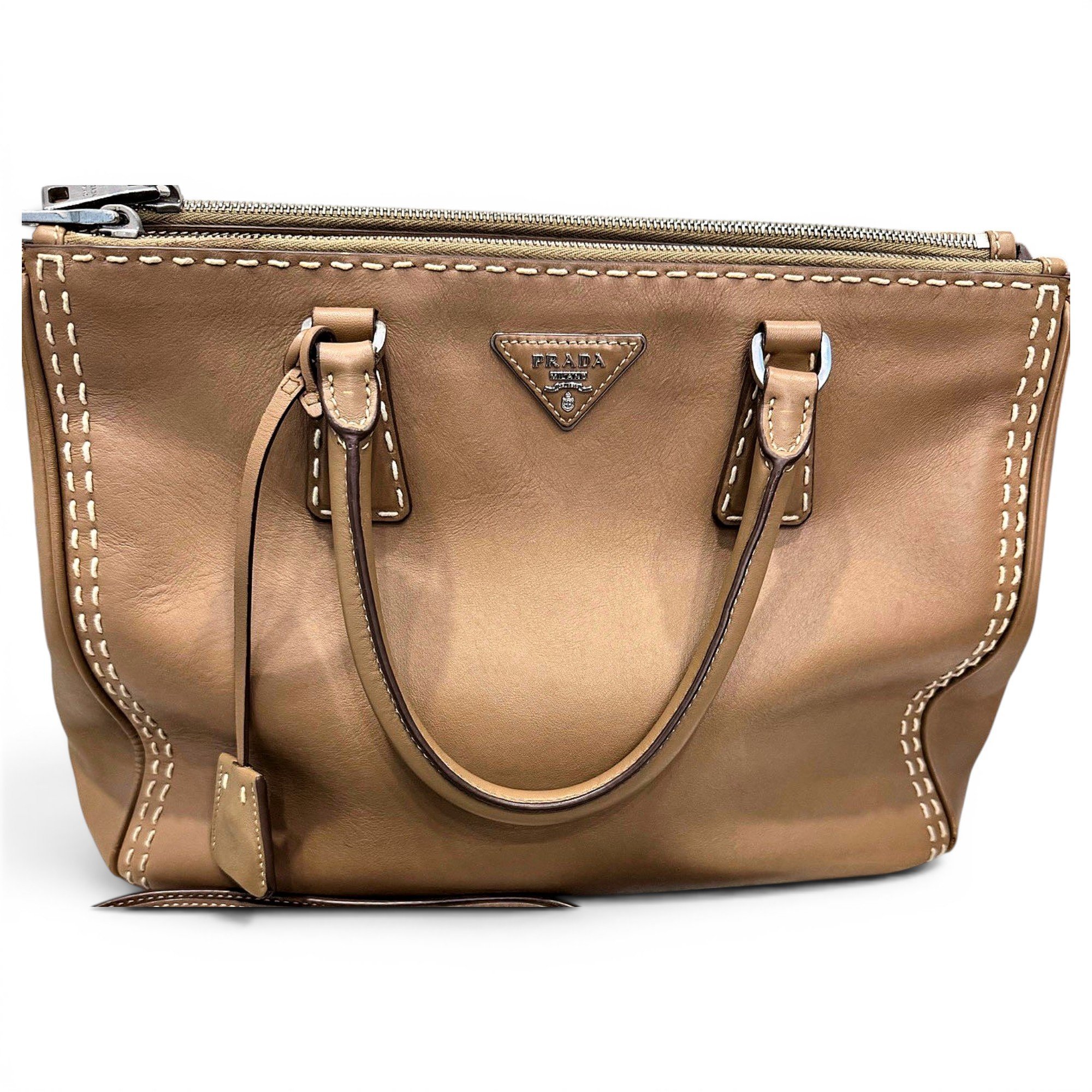 Galleria leather handbag