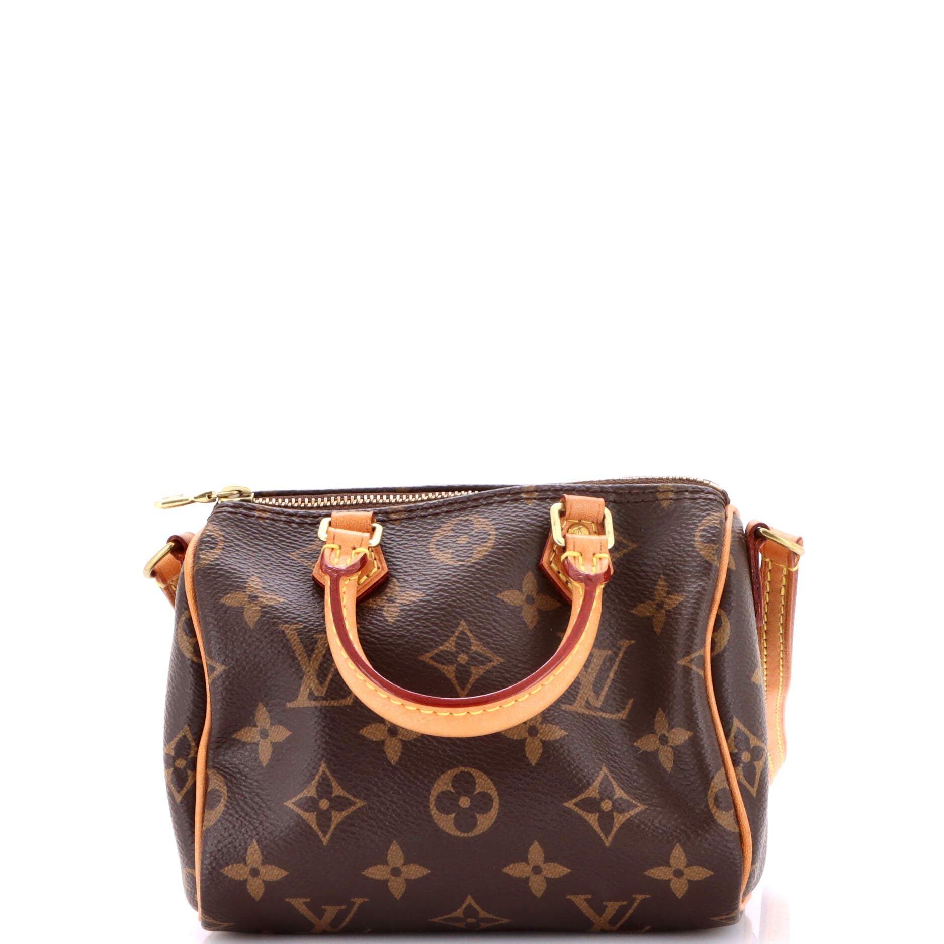Louis Vuitton Speedy Bandouliere Bag Monogram Canvas Nano