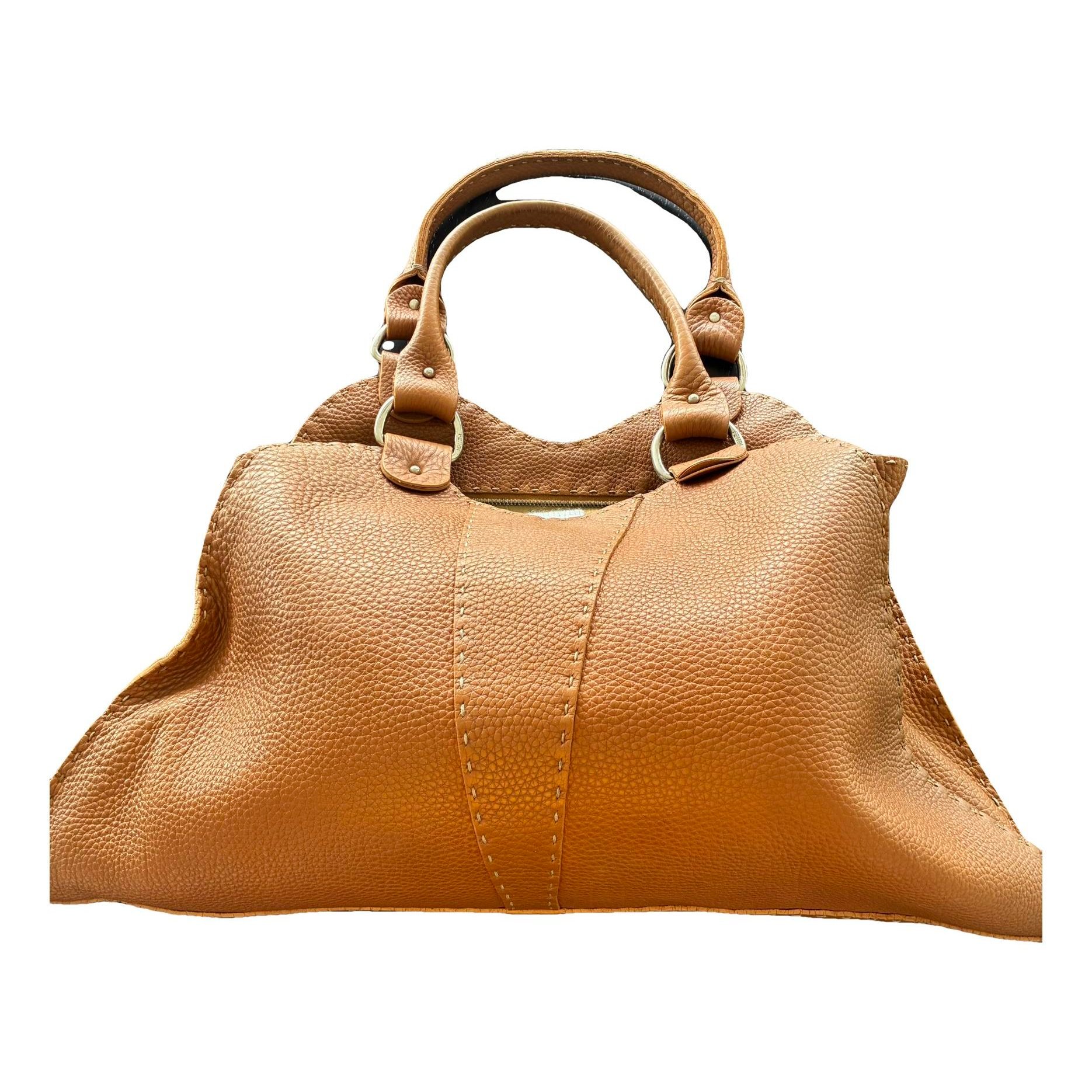 Leather handbag