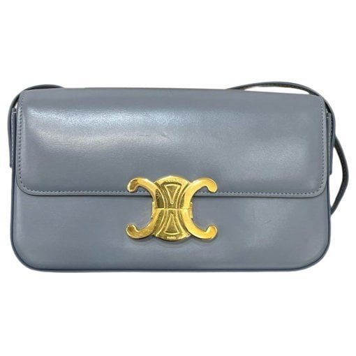 Triomphe Long leather handbag