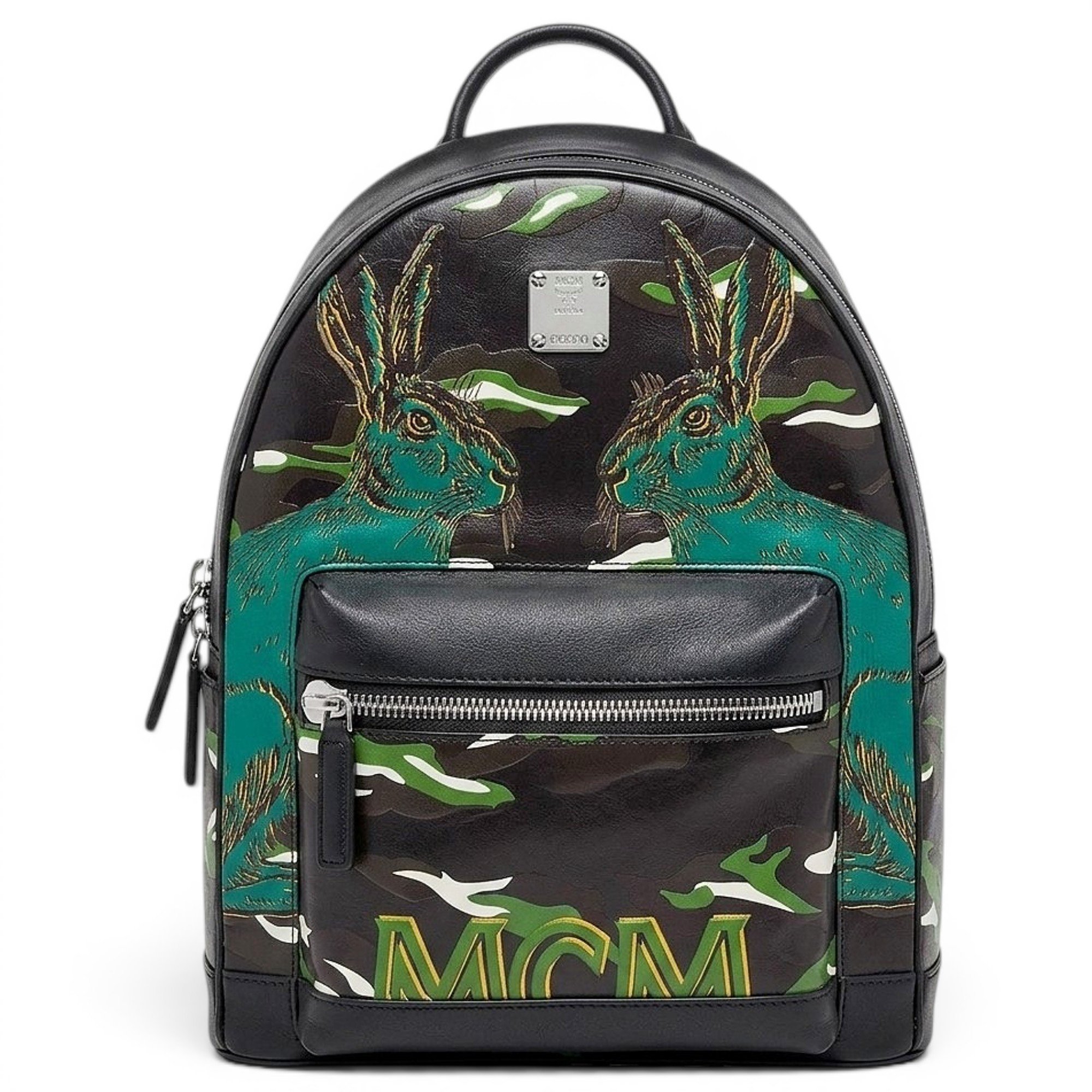 MCM Stark leather backpack