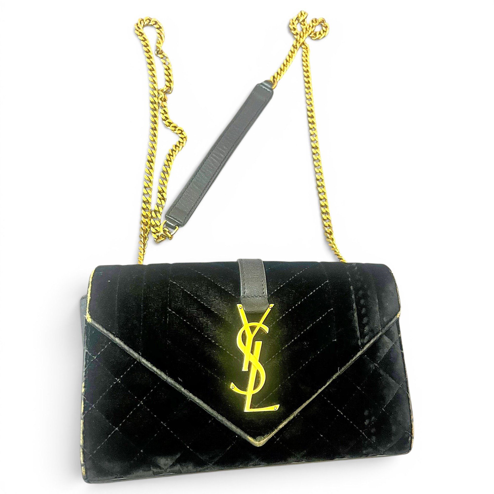 Velvet crossbody bag