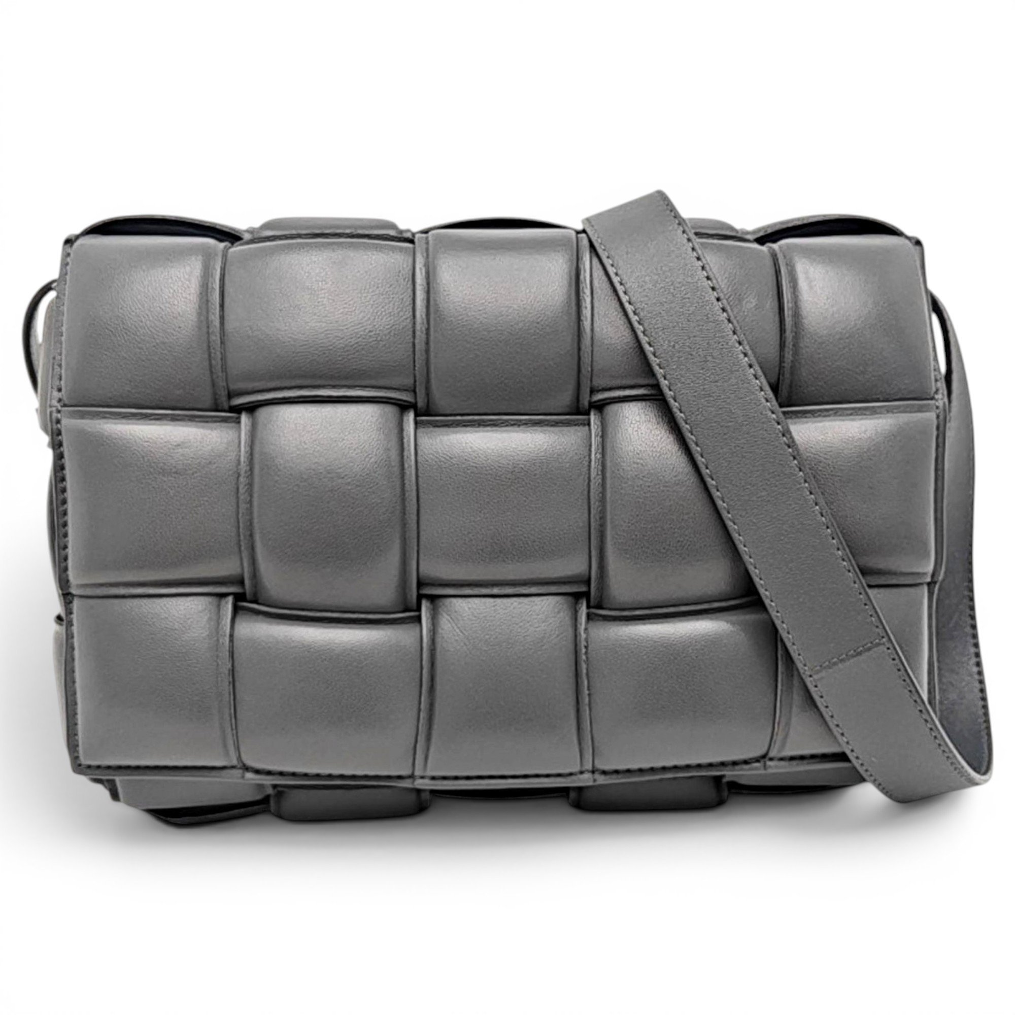 Cassette Padded leather crossbody bag