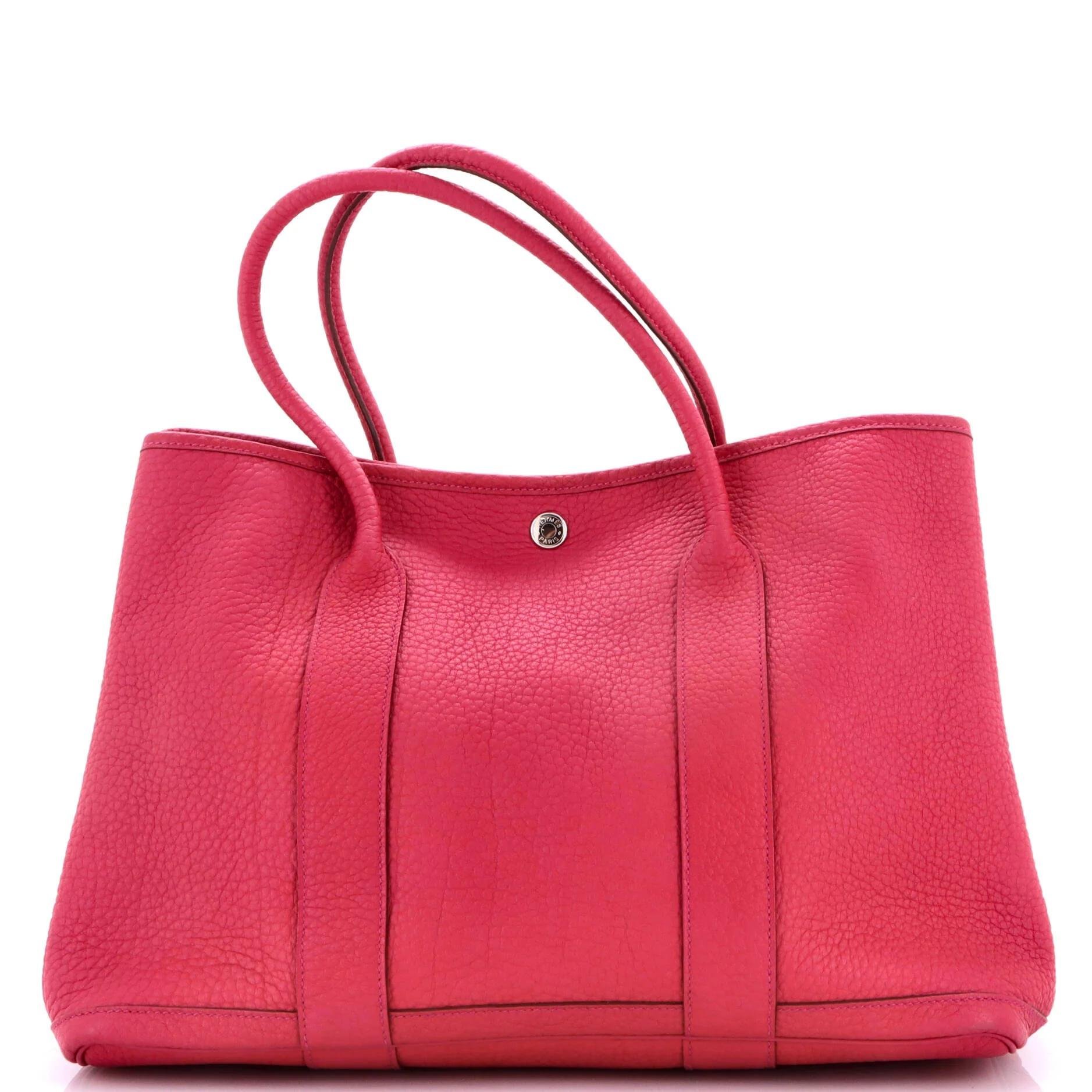 Leather tote
