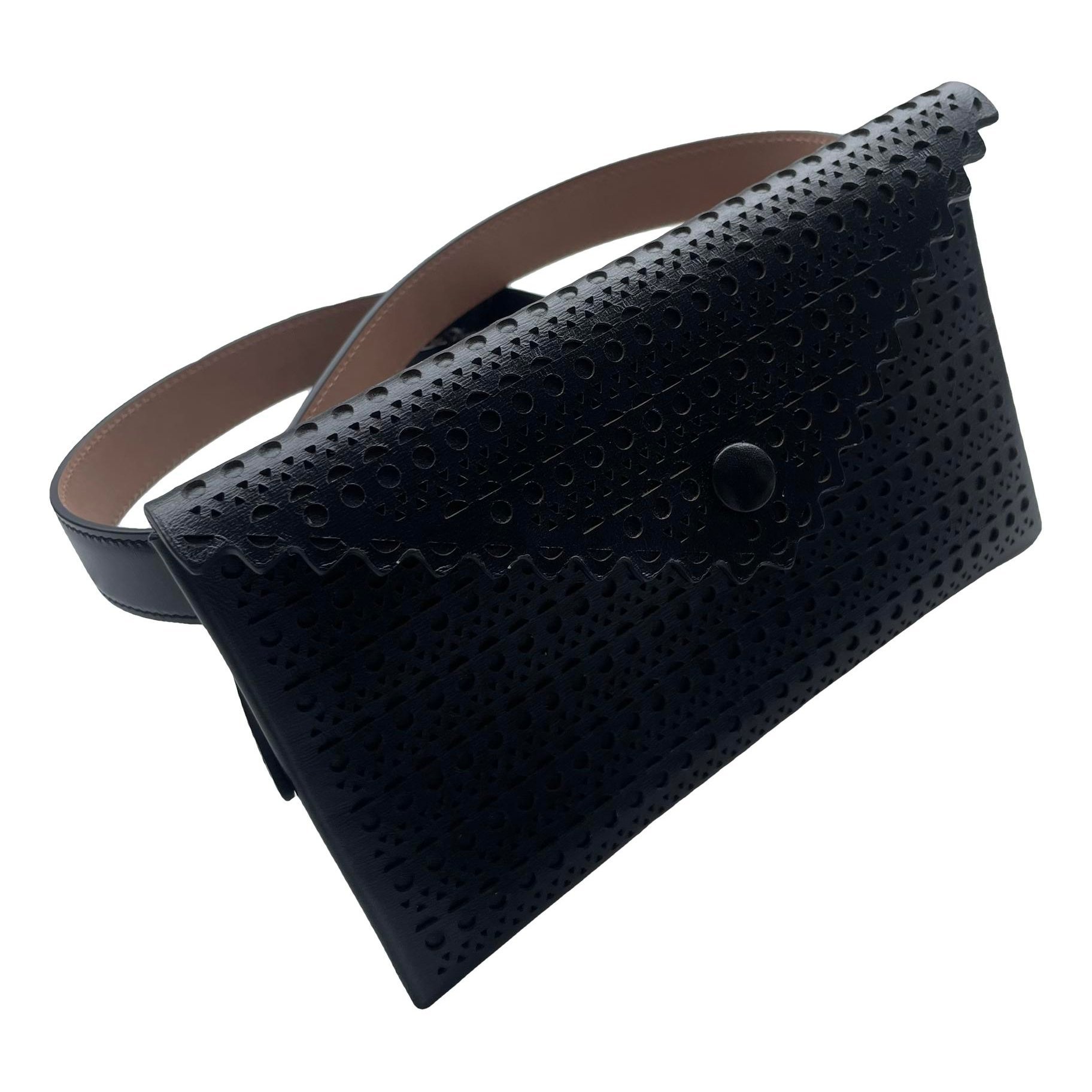 Alaia Leather clutch bag