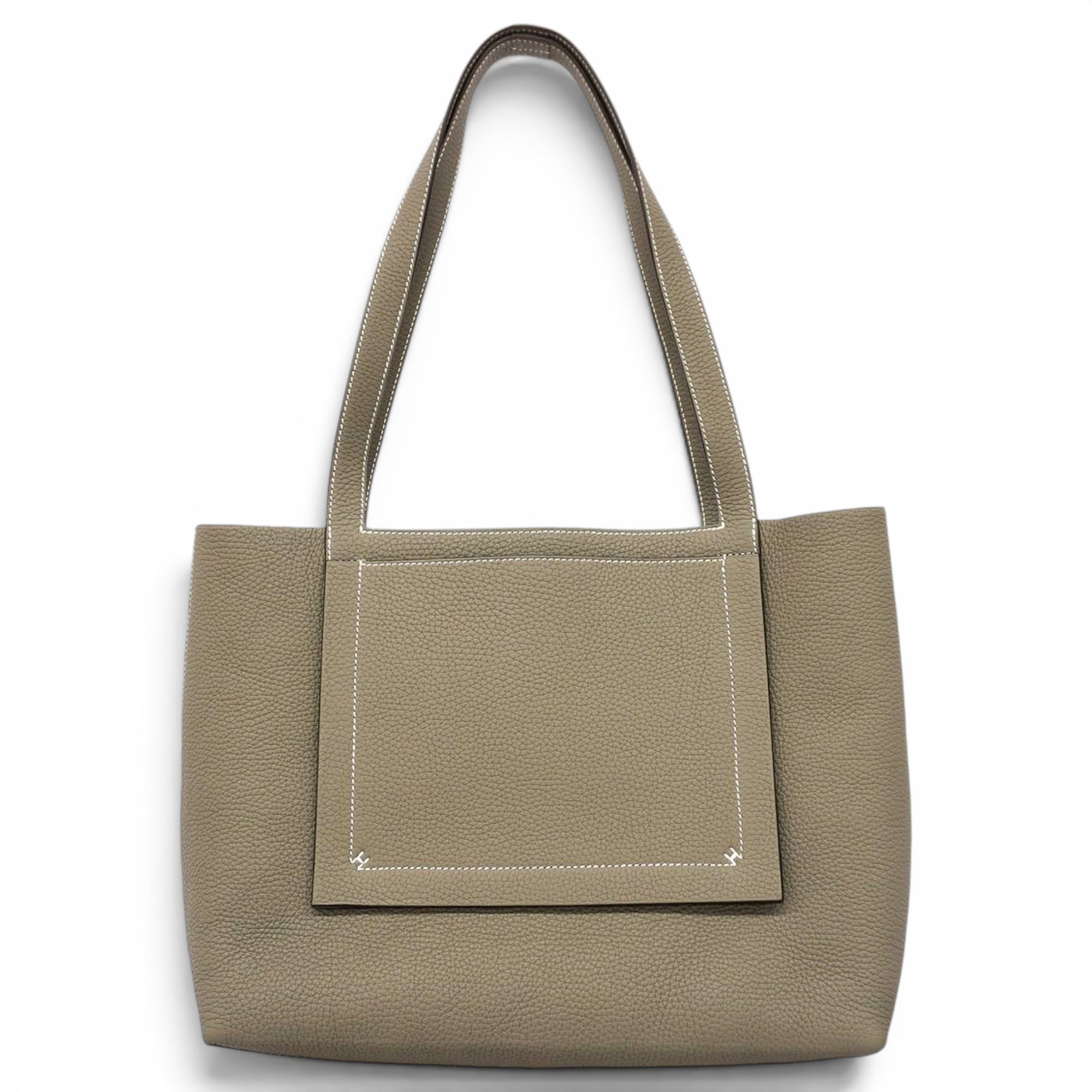 Leather tote