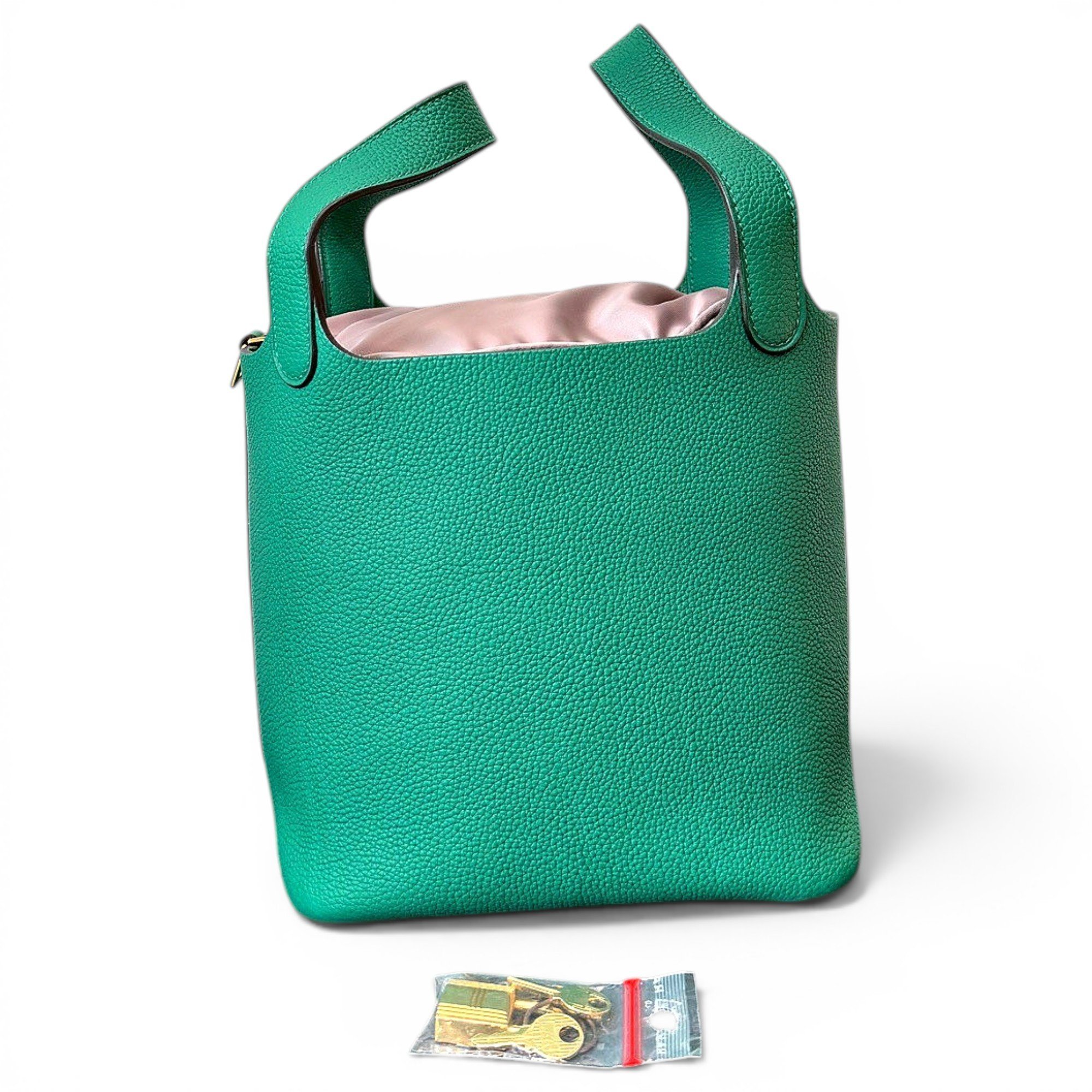 Picotin leather handbag